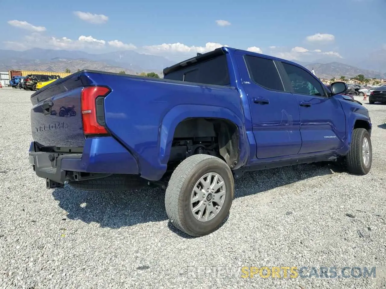 3 fotografías del automóvil dañado 3TYLB5JNXRT003310 TOYOTA TACOMA 2024