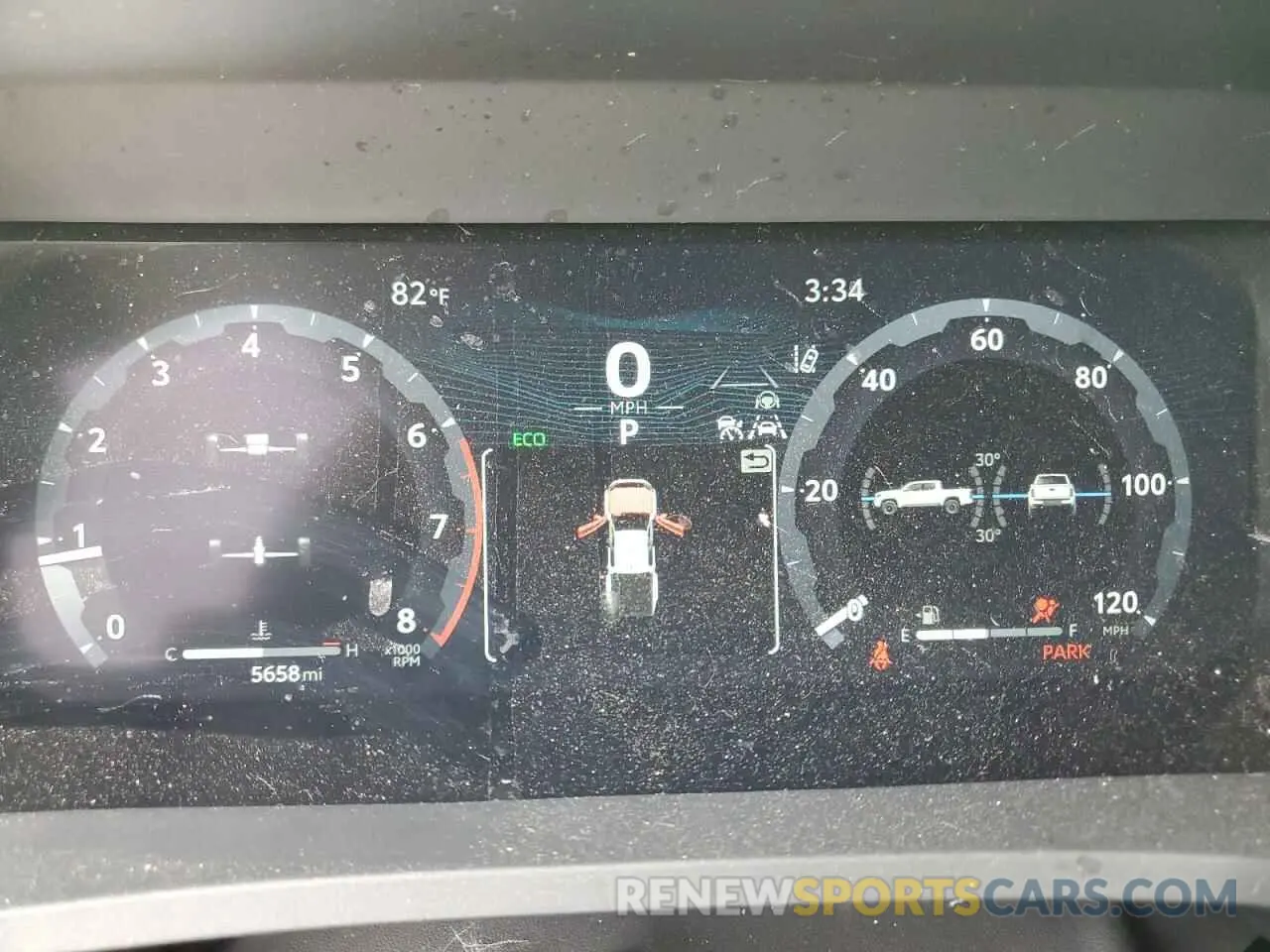 9 fotografías del automóvil dañado 3TYLB5JNXRT055228 TOYOTA TACOMA 2024