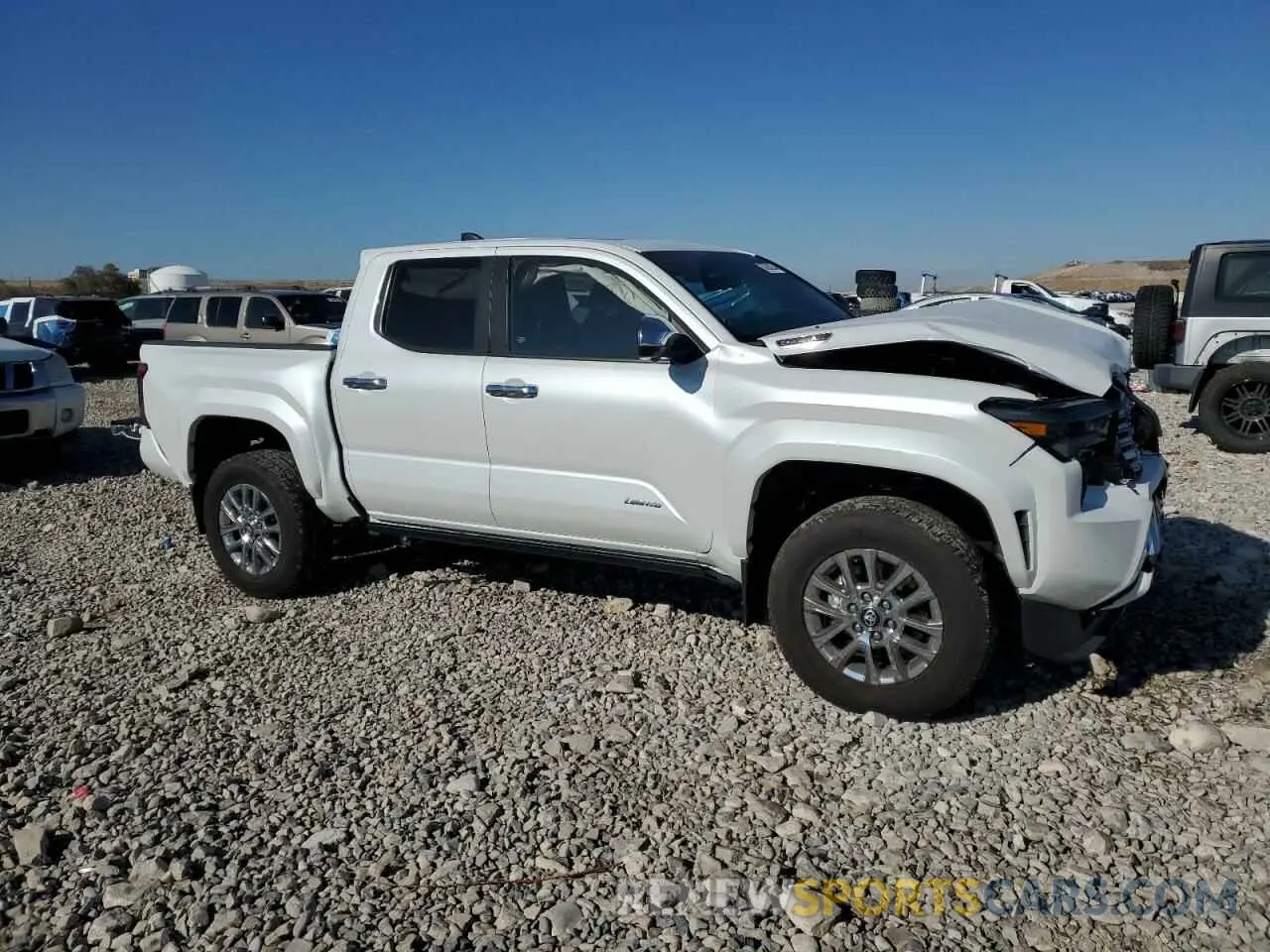 4 fotografías del automóvil dañado 3TYLC5LN5RT001748 TOYOTA TACOMA 2024