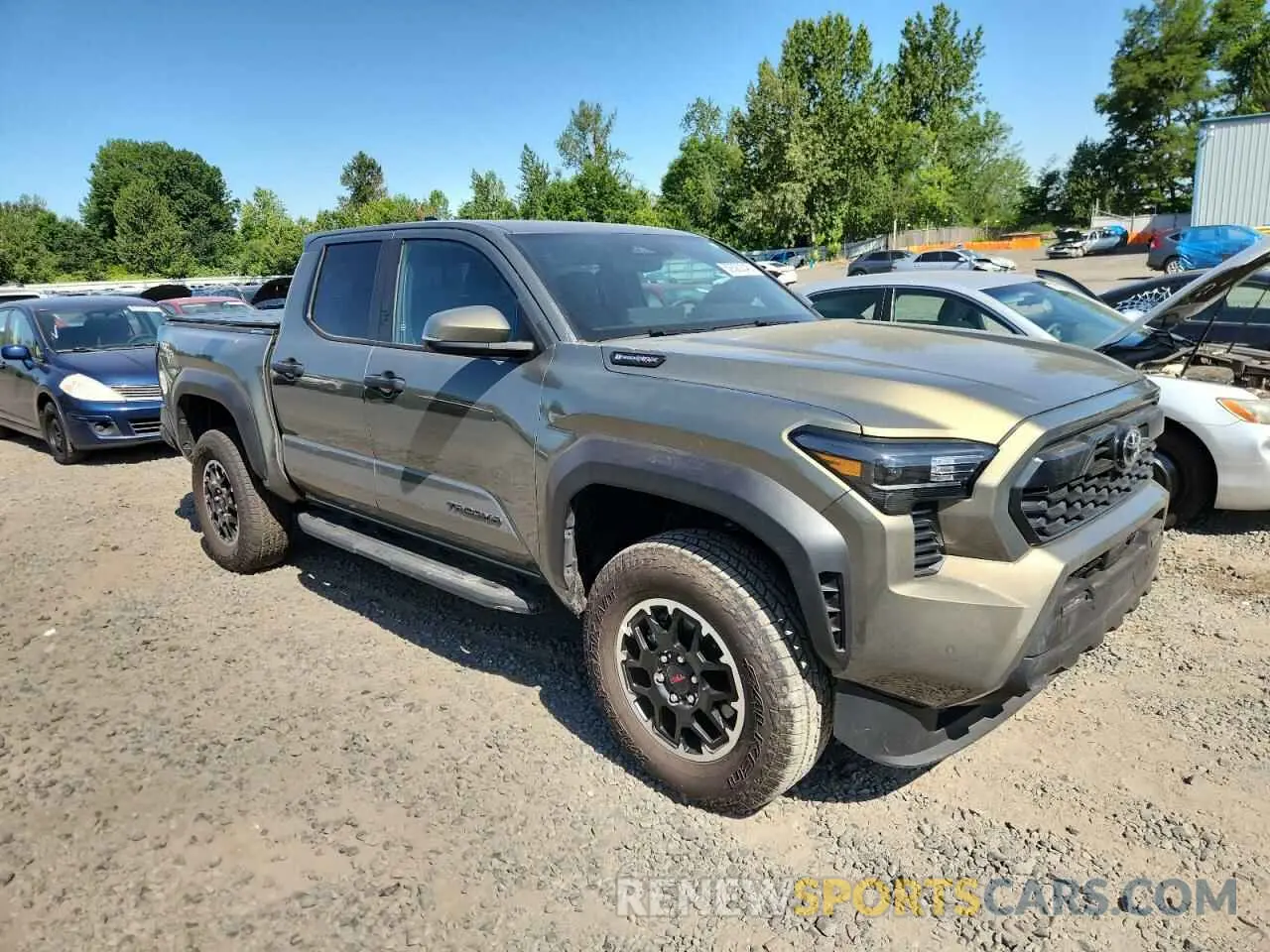 4 fotografías del automóvil dañado 3TYLC5LN8RT005521 TOYOTA TACOMA 2024