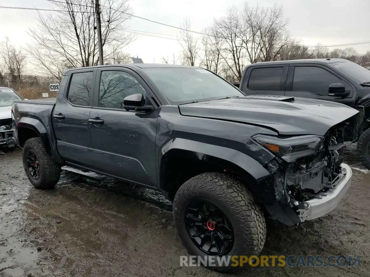 4 fotografías del automóvil dañado 3TYLC5LN9RT000747 TOYOTA TACOMA 2024