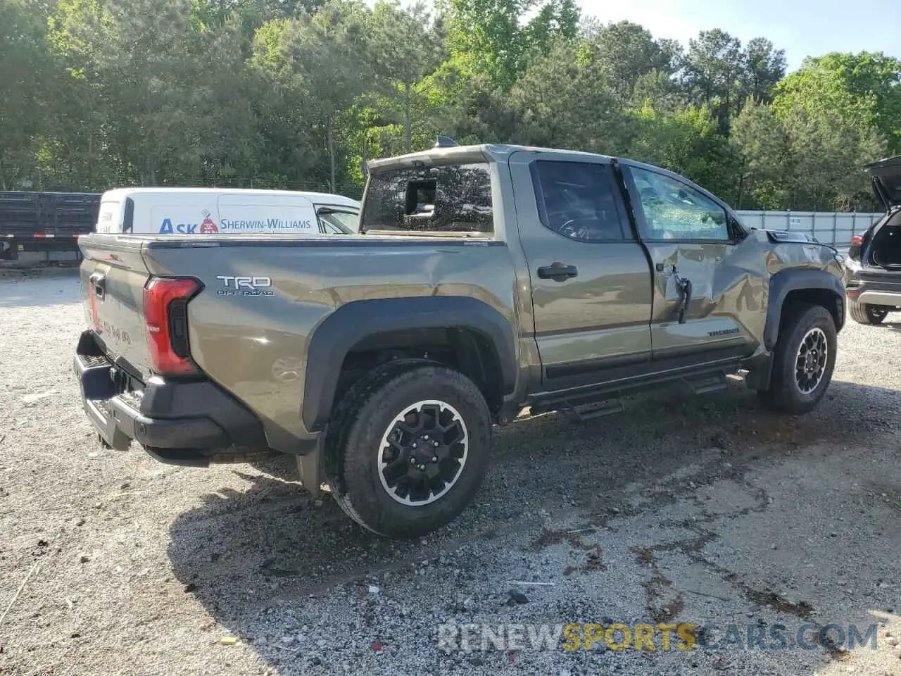 3 fotografías del automóvil dañado 3TYLC5LN9RT010033 TOYOTA TACOMA 2024