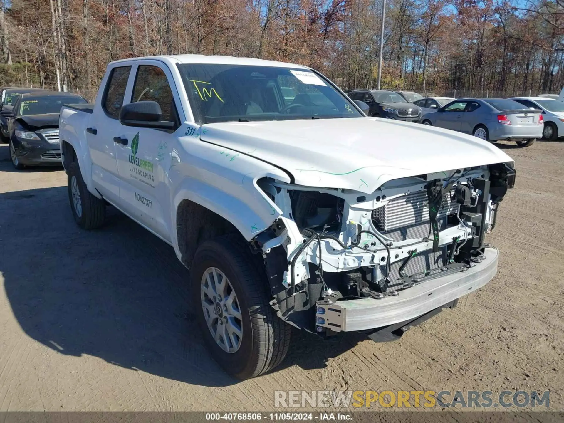 1 fotografías del automóvil dañado 3TYLD5KN1RT002751 TOYOTA TACOMA 2024