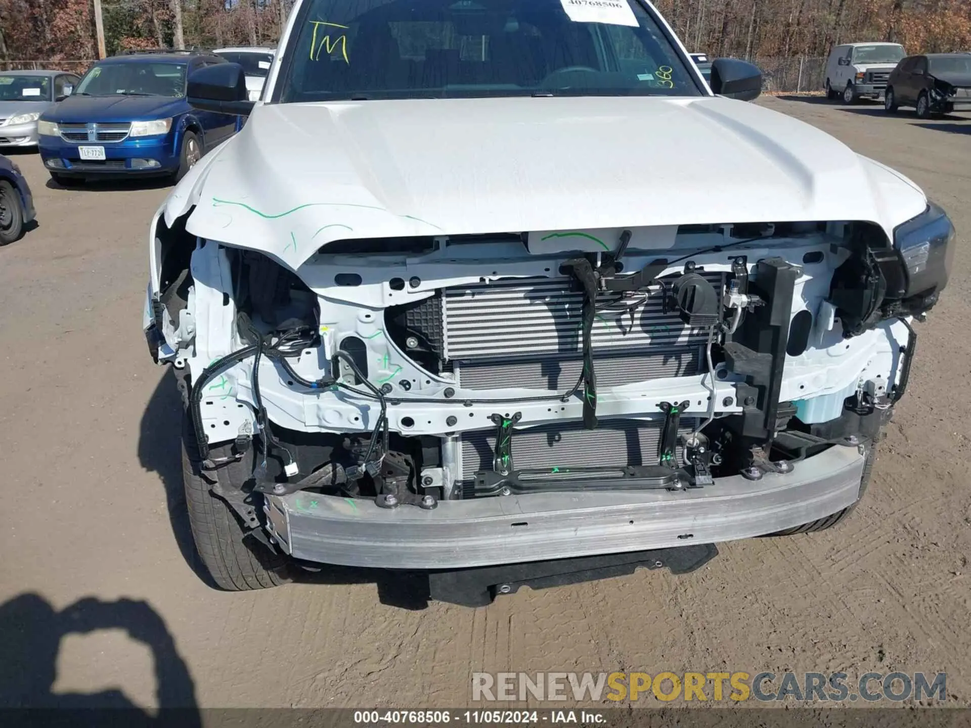 6 fotografías del automóvil dañado 3TYLD5KN1RT002751 TOYOTA TACOMA 2024