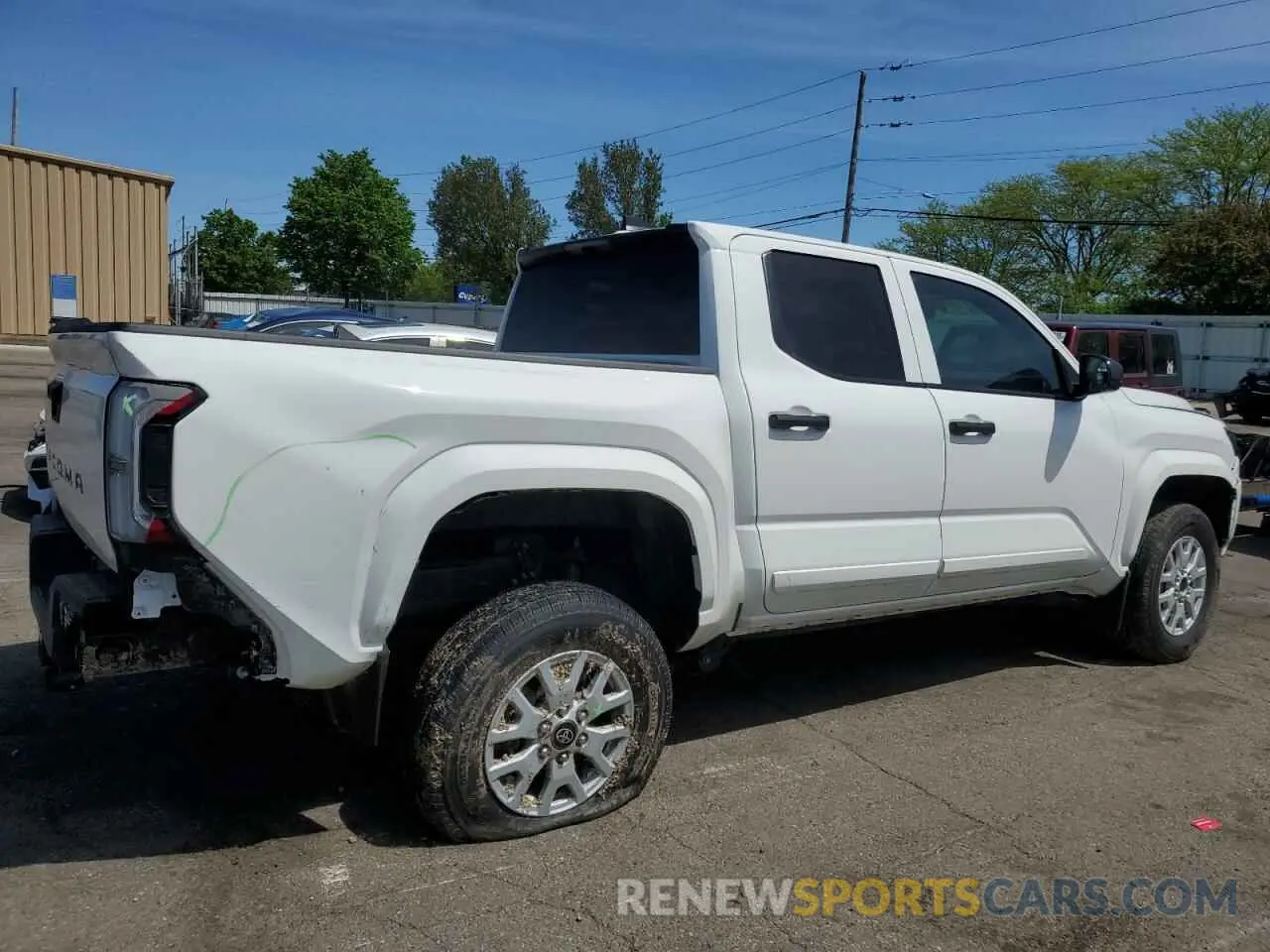 3 fotografías del automóvil dañado 3TYLD5KN2RT004007 TOYOTA TACOMA 2024