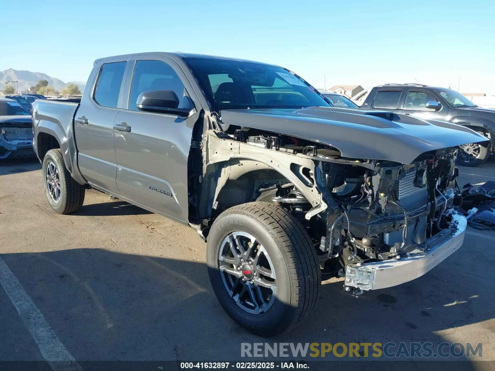 1 fotografías del automóvil dañado 3TMKB5FNXSM026320 TOYOTA TACOMA 2025