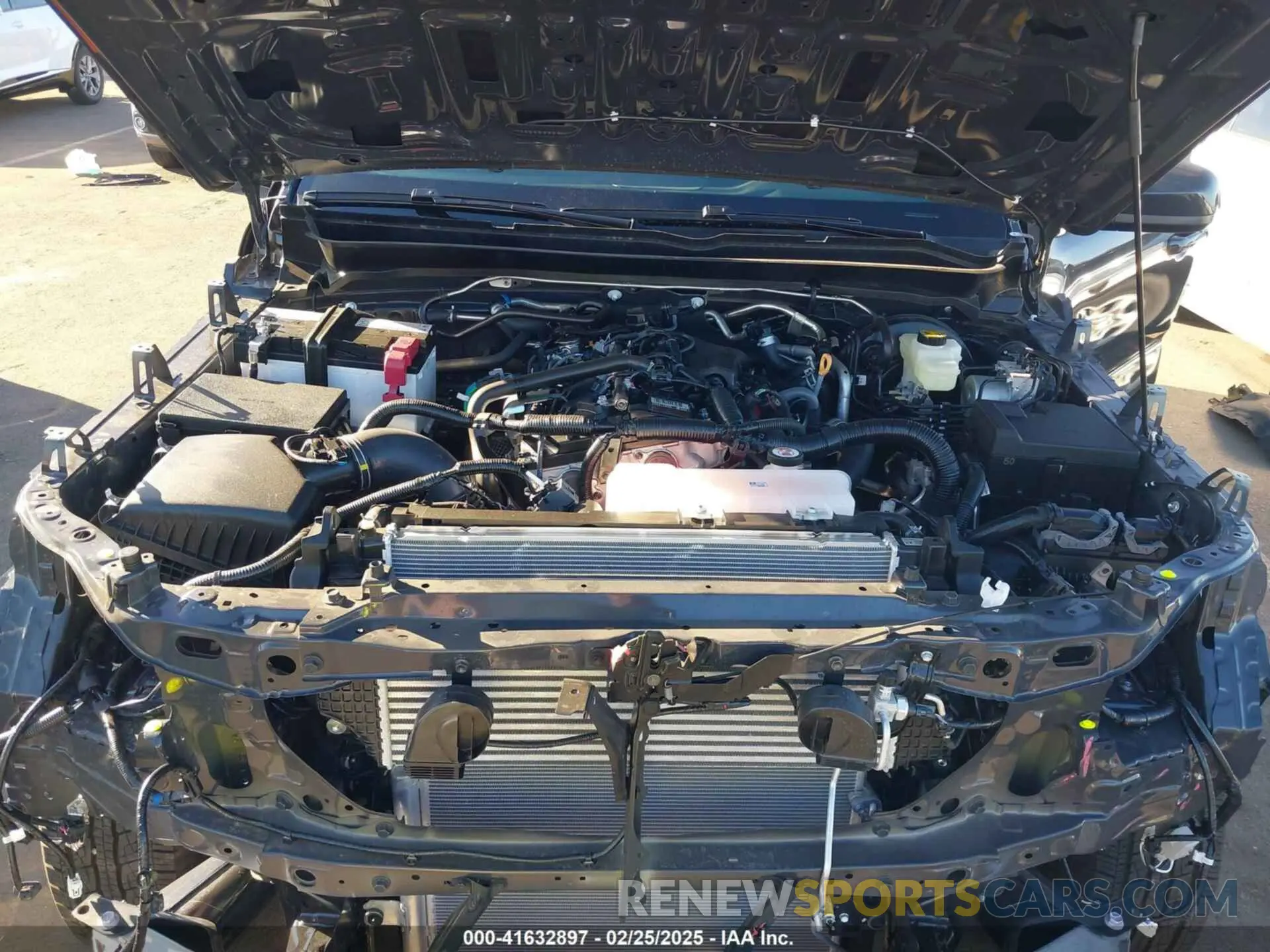 10 fotografías del automóvil dañado 3TMKB5FNXSM026320 TOYOTA TACOMA 2025