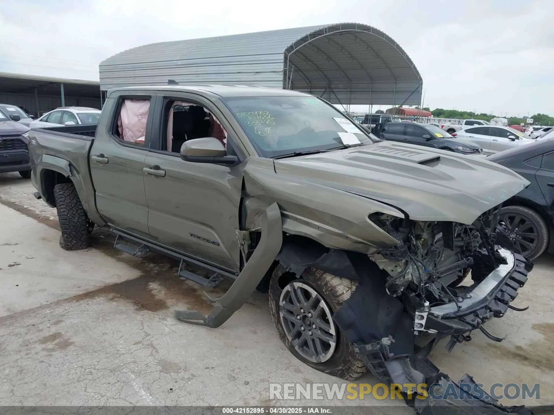 1 fotografías del automóvil dañado 3TMLB5JNXSM107636 TOYOTA TACOMA 2025