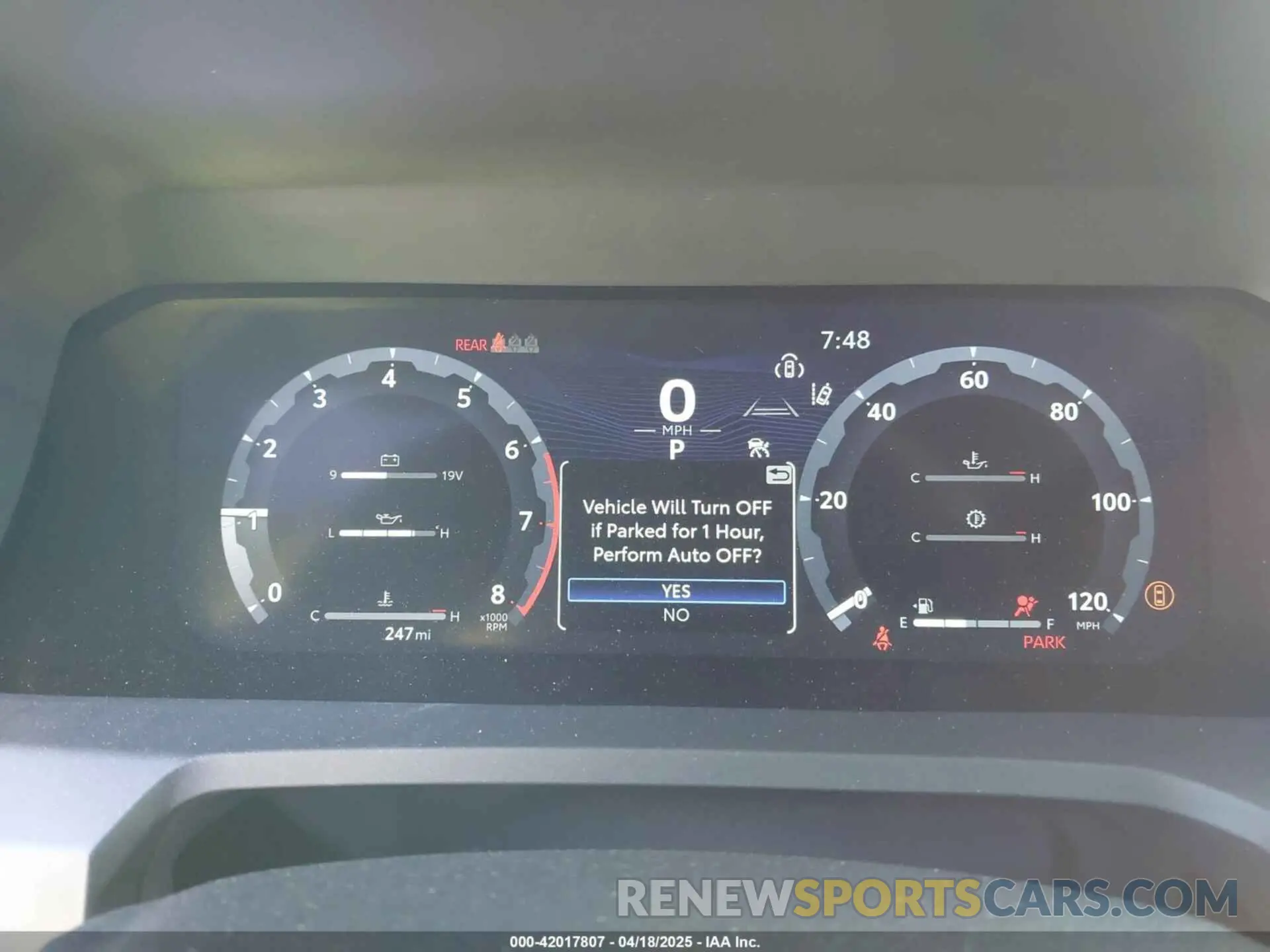 7 fotografías del automóvil dañado 3TYLB5JN7ST065169 TOYOTA TACOMA 2025