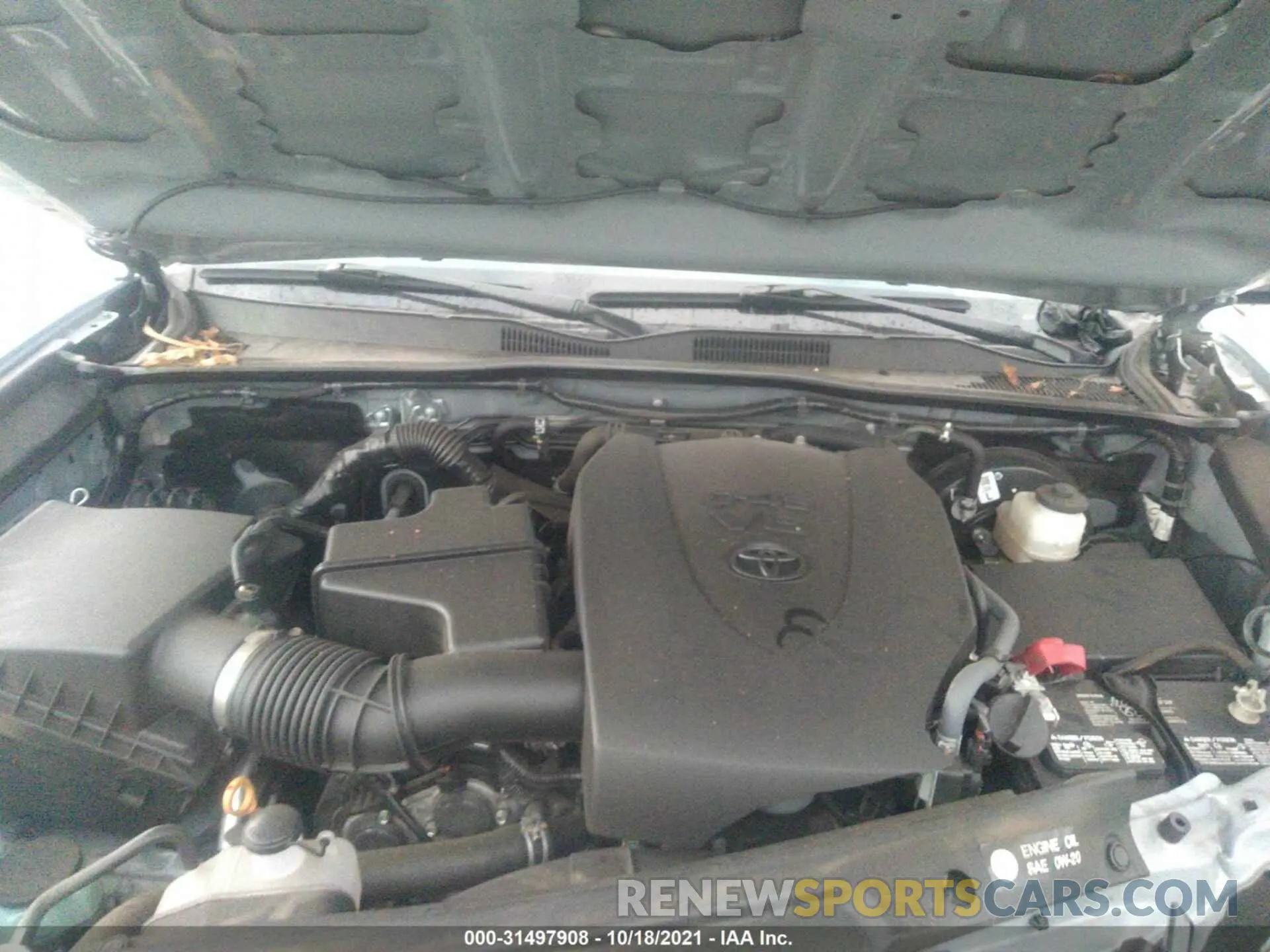 10 fotografías del automóvil dañado 3TMAZ5CN4KM092521 TOYOTA TACOMA 2WD 2019