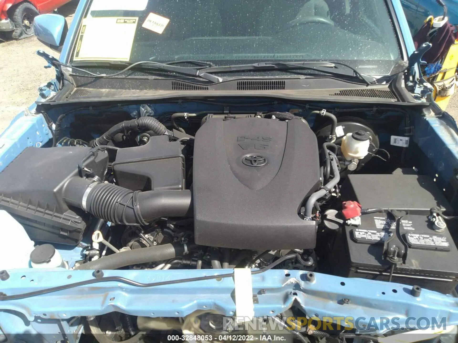 10 fotografías del automóvil dañado 3TMAZ5CN4KM098741 TOYOTA TACOMA 2WD 2019