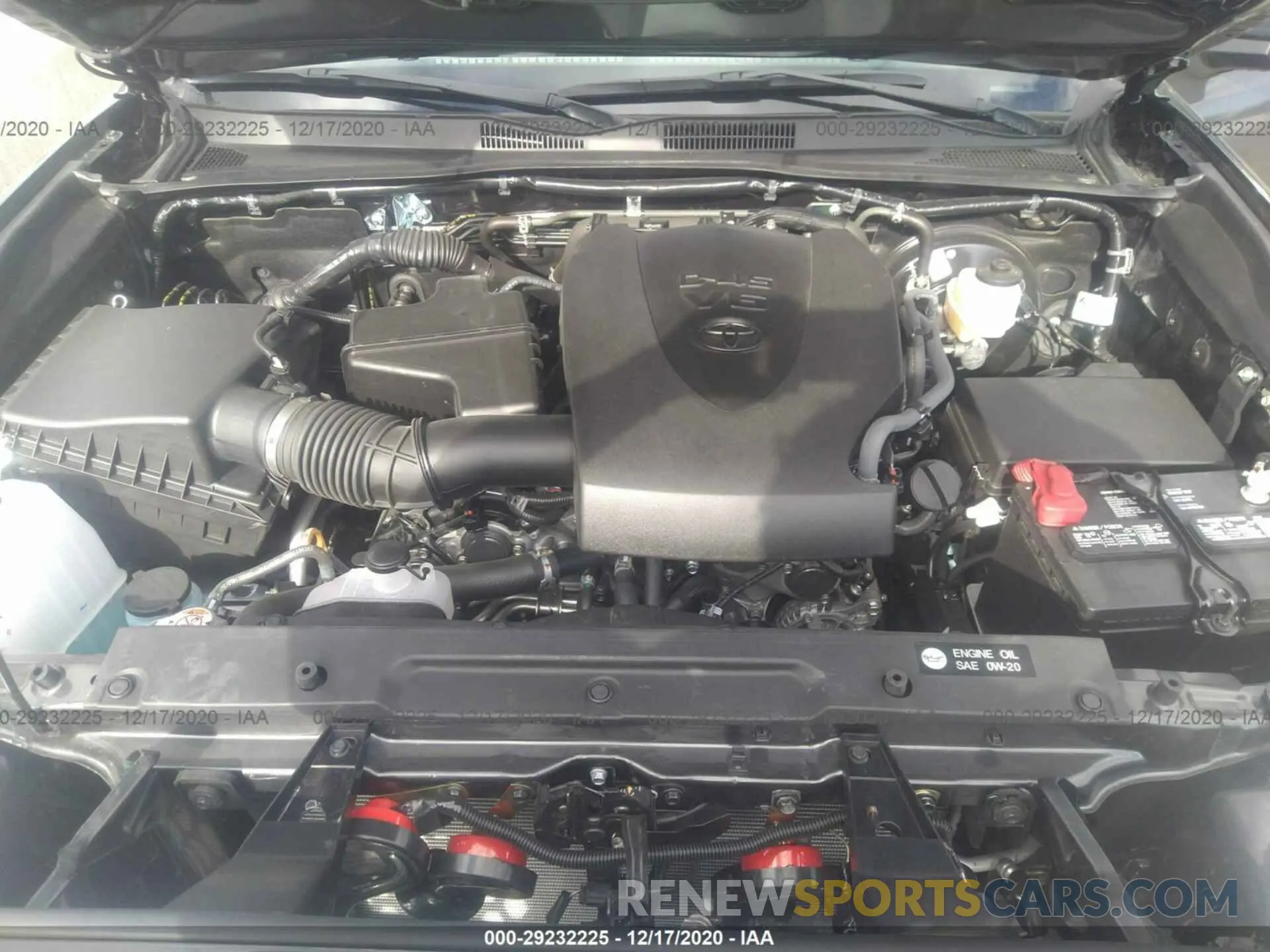 10 fotografías del automóvil dañado 3TMAZ5CN6KM109299 TOYOTA TACOMA 2WD 2019