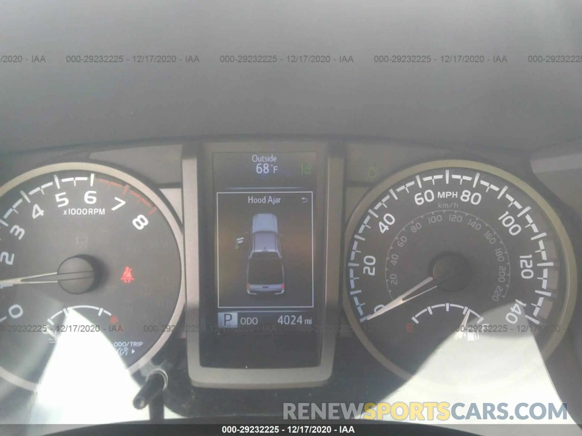 7 fotografías del automóvil dañado 3TMAZ5CN6KM109299 TOYOTA TACOMA 2WD 2019