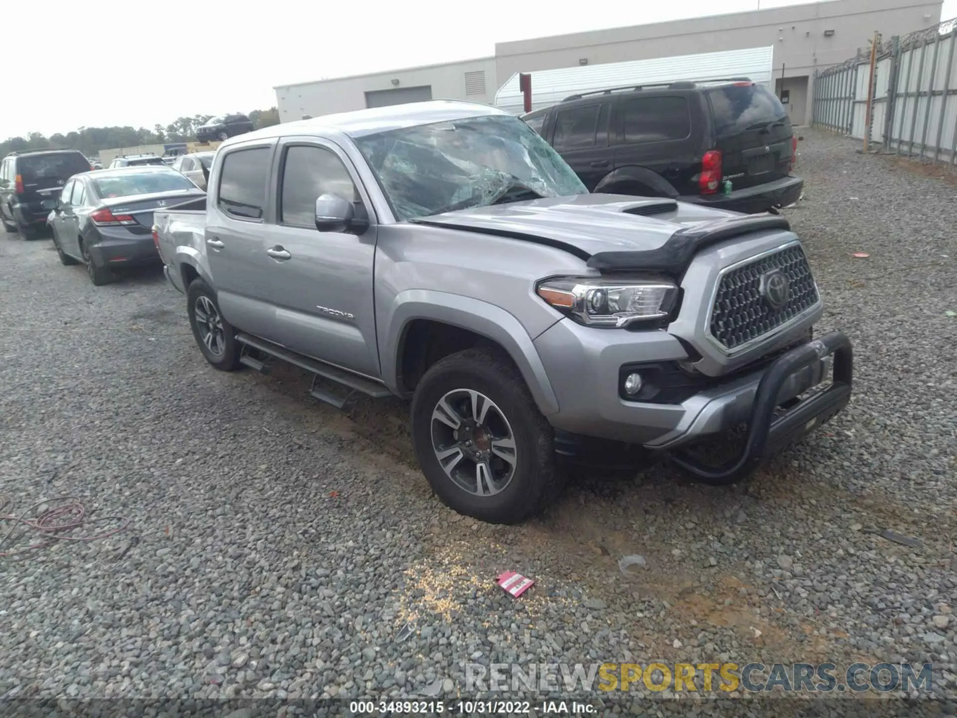 1 fotografías del automóvil dañado 3TMAZ5CN8KM095938 TOYOTA TACOMA 2WD 2019