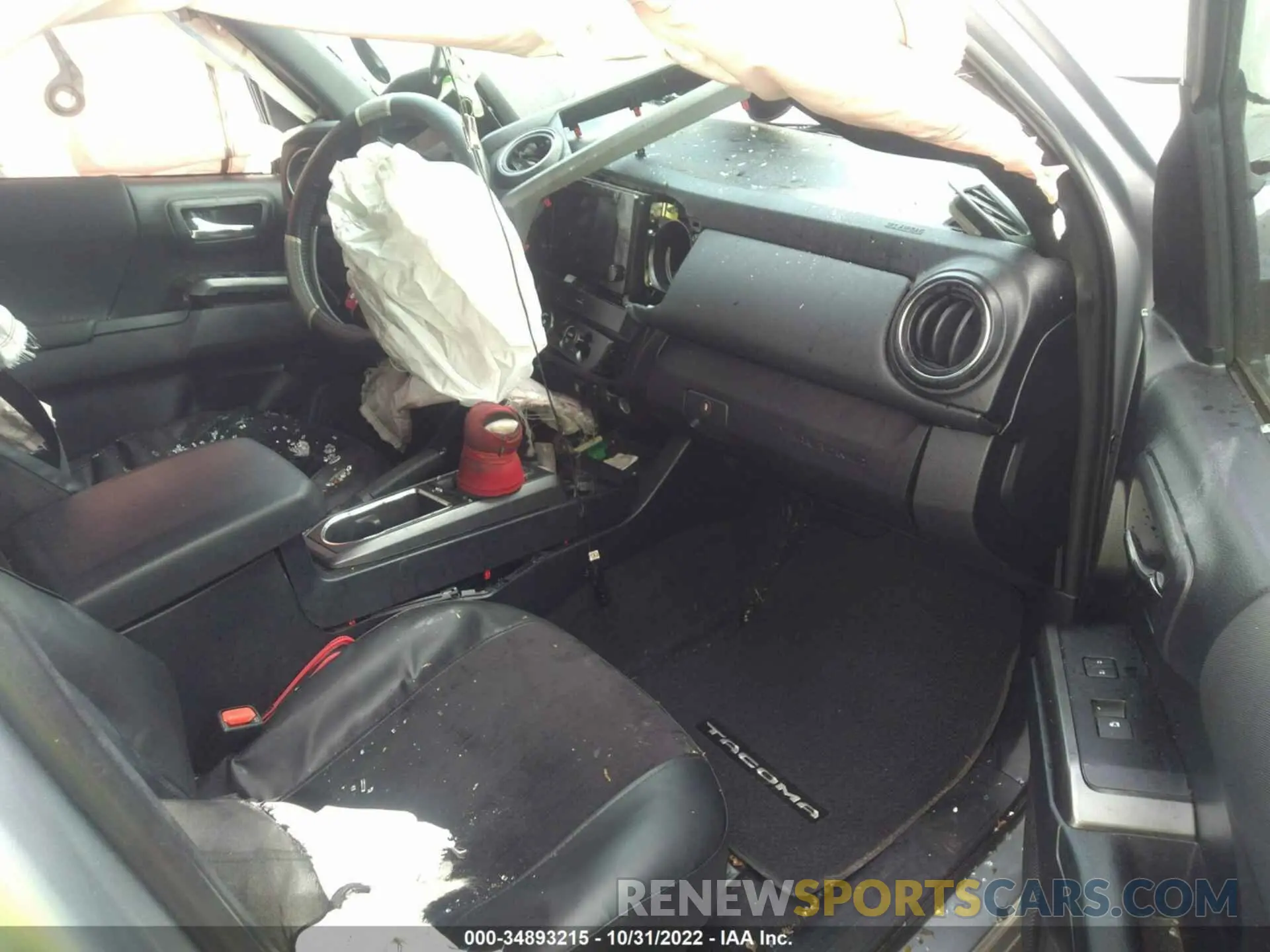 5 fotografías del automóvil dañado 3TMAZ5CN8KM095938 TOYOTA TACOMA 2WD 2019