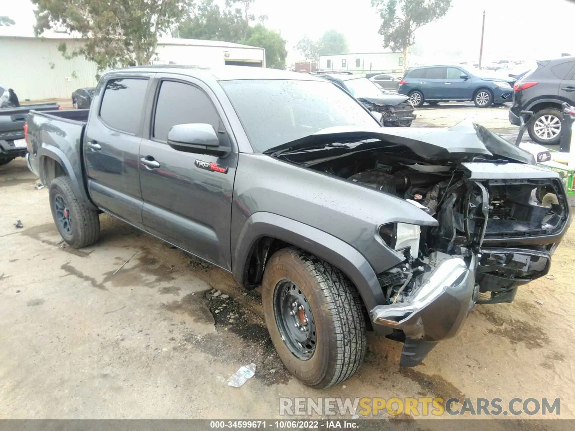 1 fotografías del automóvil dañado 3TMAZ5CN9KM084320 TOYOTA TACOMA 2WD 2019