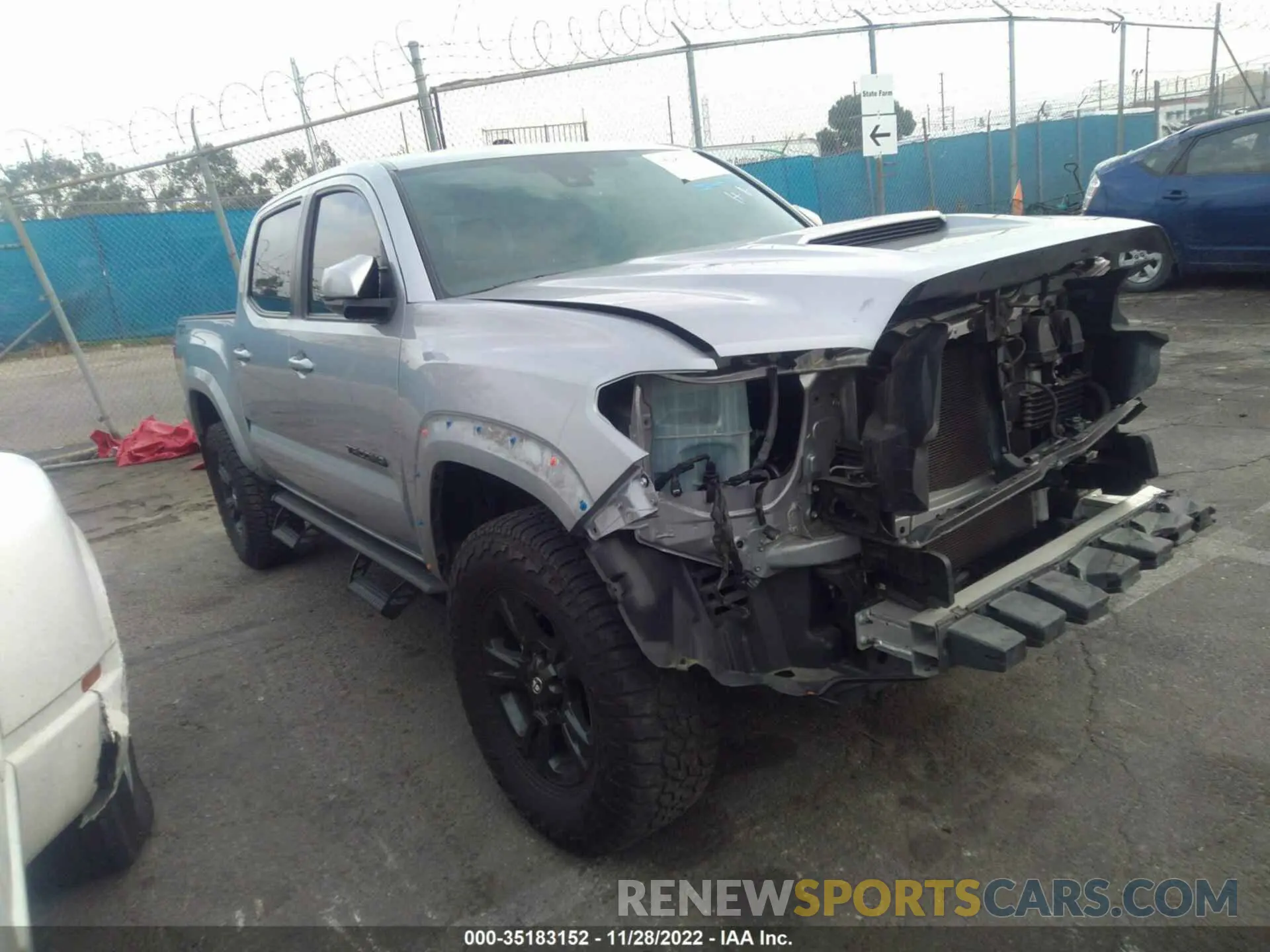 1 fotografías del automóvil dañado 3TMAZ5CN9KM084494 TOYOTA TACOMA 2WD 2019