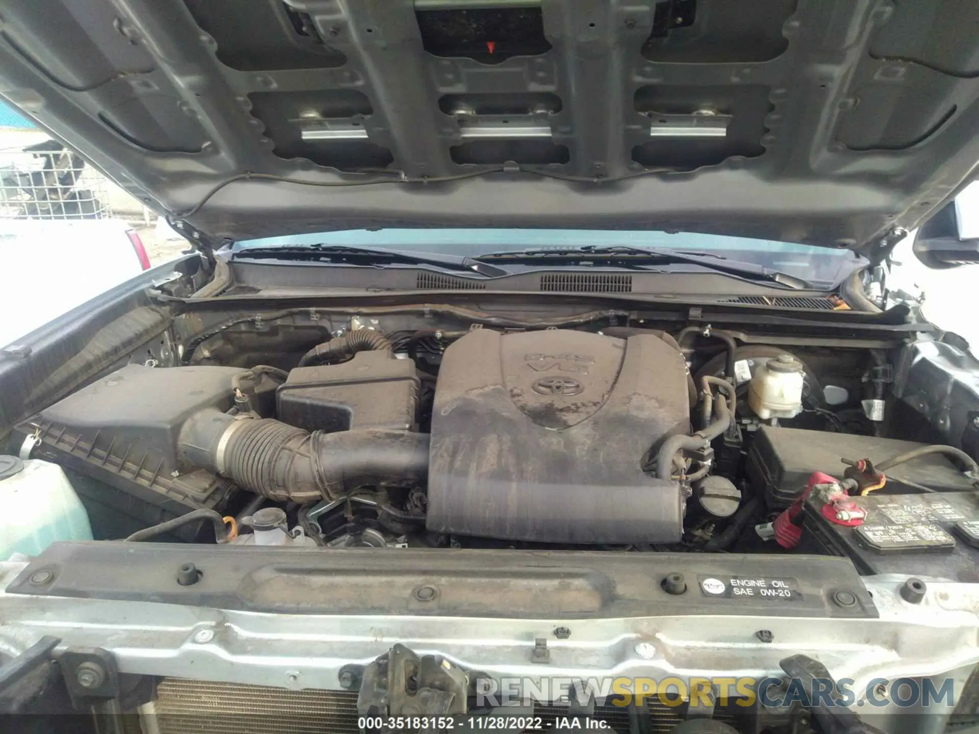 10 fotografías del automóvil dañado 3TMAZ5CN9KM084494 TOYOTA TACOMA 2WD 2019