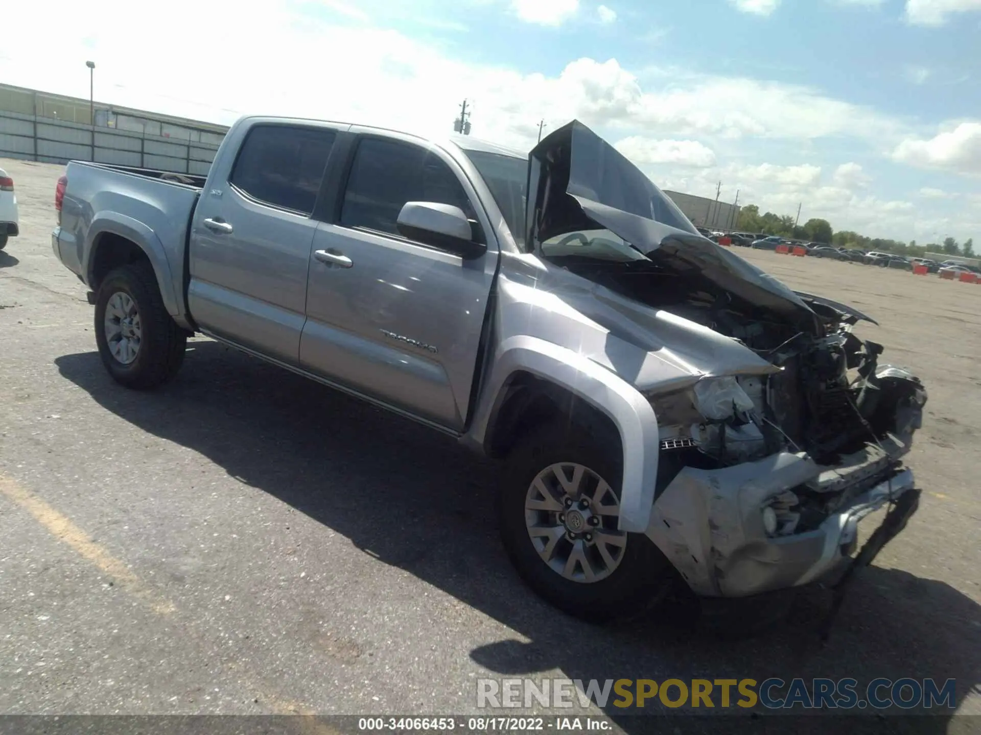 1 fotografías del automóvil dañado 3TMAZ5CNXKM080101 TOYOTA TACOMA 2WD 2019
