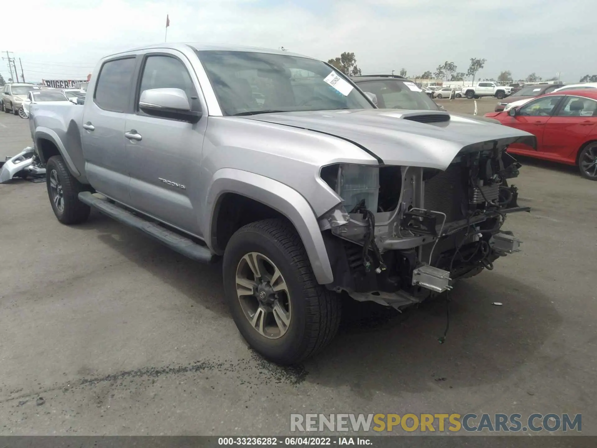 1 fotografías del automóvil dañado 3TMBZ5DN1KM023157 TOYOTA TACOMA 2WD 2019