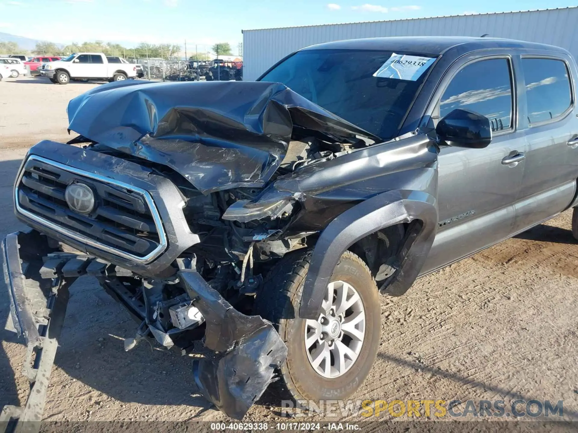 6 fotografías del automóvil dañado 3TMBZ5DNXKM021360 TOYOTA TACOMA 2WD 2019
