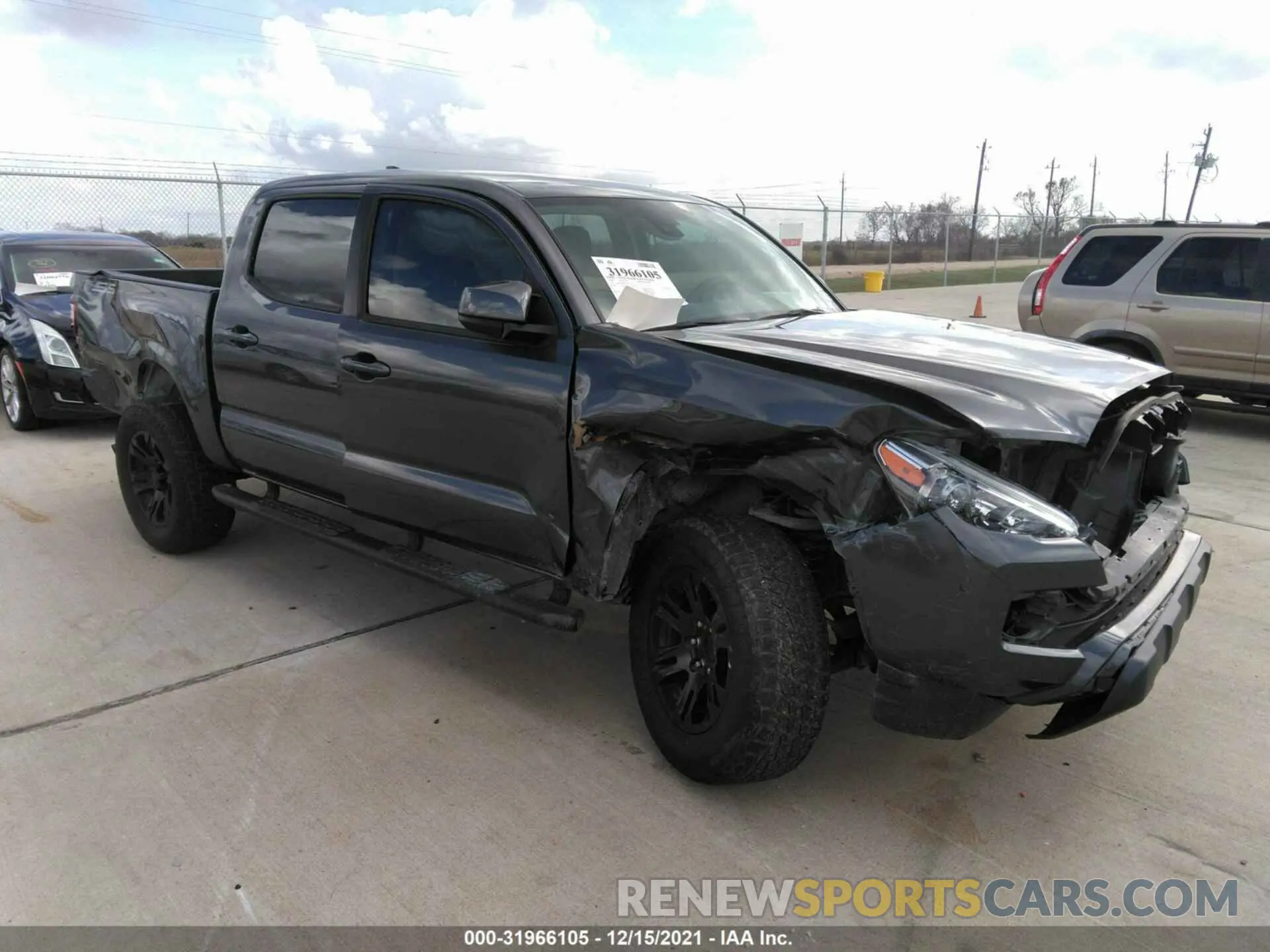 1 fotografías del automóvil dañado 5TFAX5GN0KX157228 TOYOTA TACOMA 2WD 2019