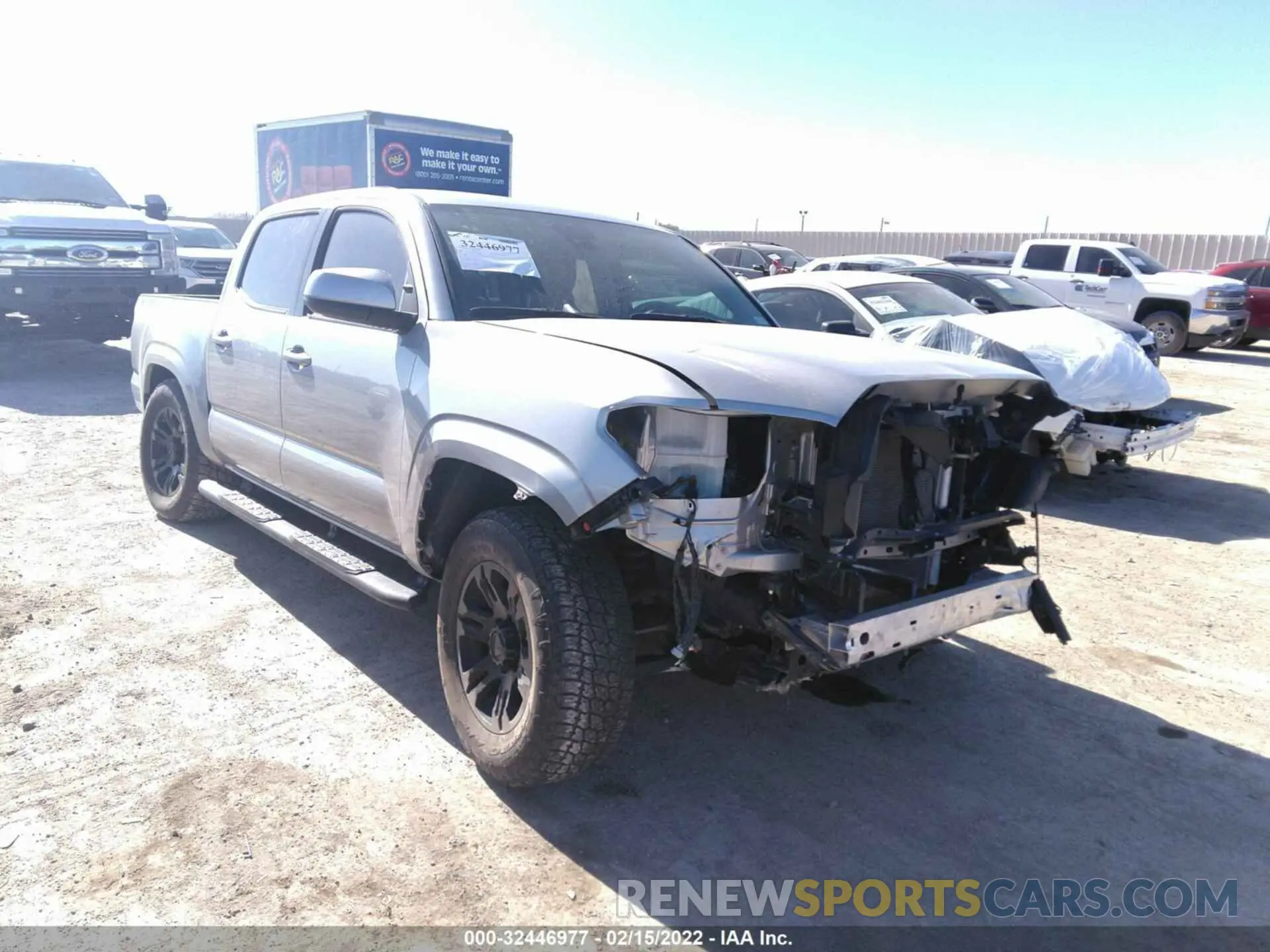 1 fotografías del automóvil dañado 5TFAX5GN0KX158928 TOYOTA TACOMA 2WD 2019