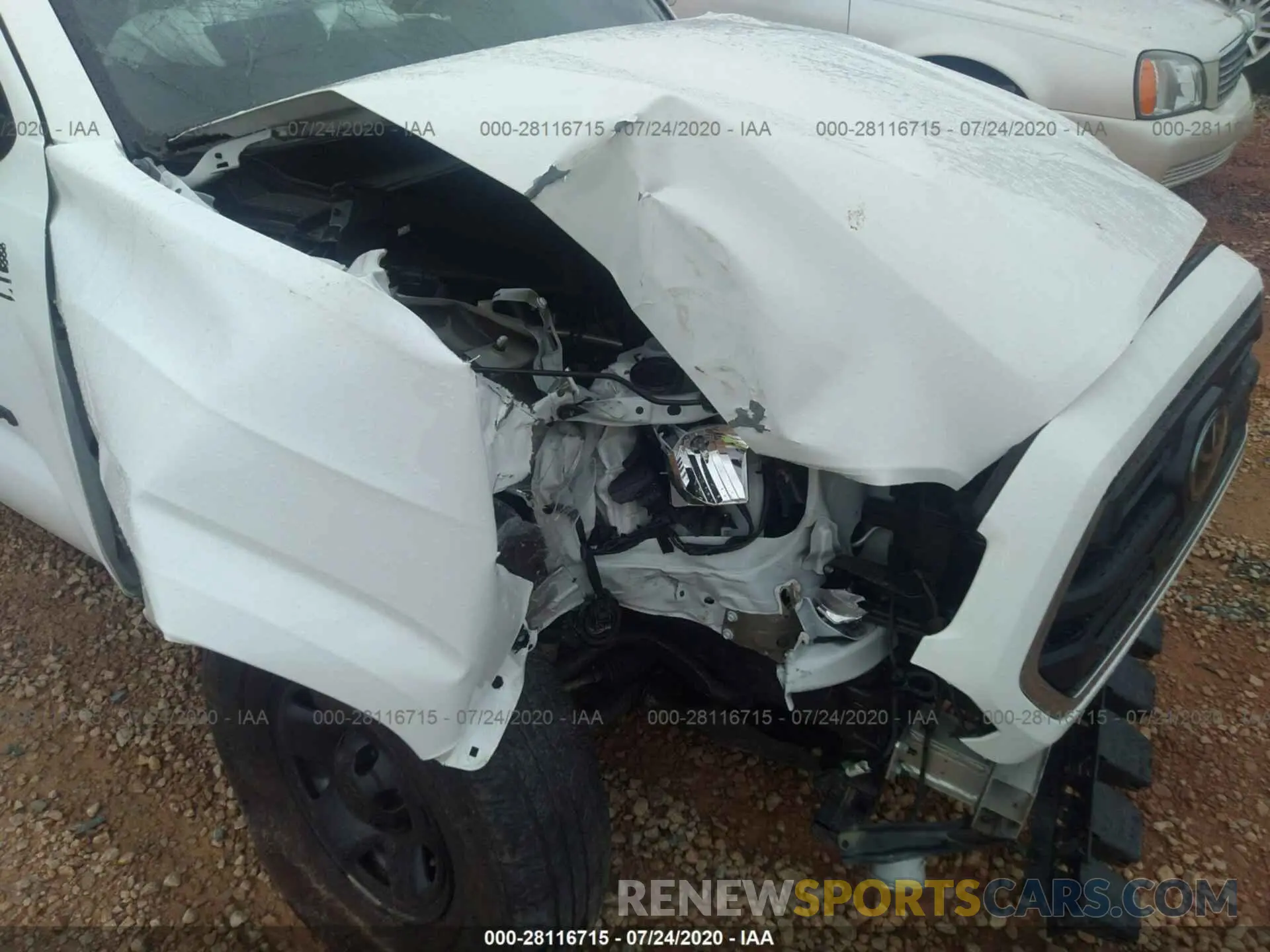 6 fotografías del automóvil dañado 5TFAX5GN1KX133875 TOYOTA TACOMA 2WD 2019