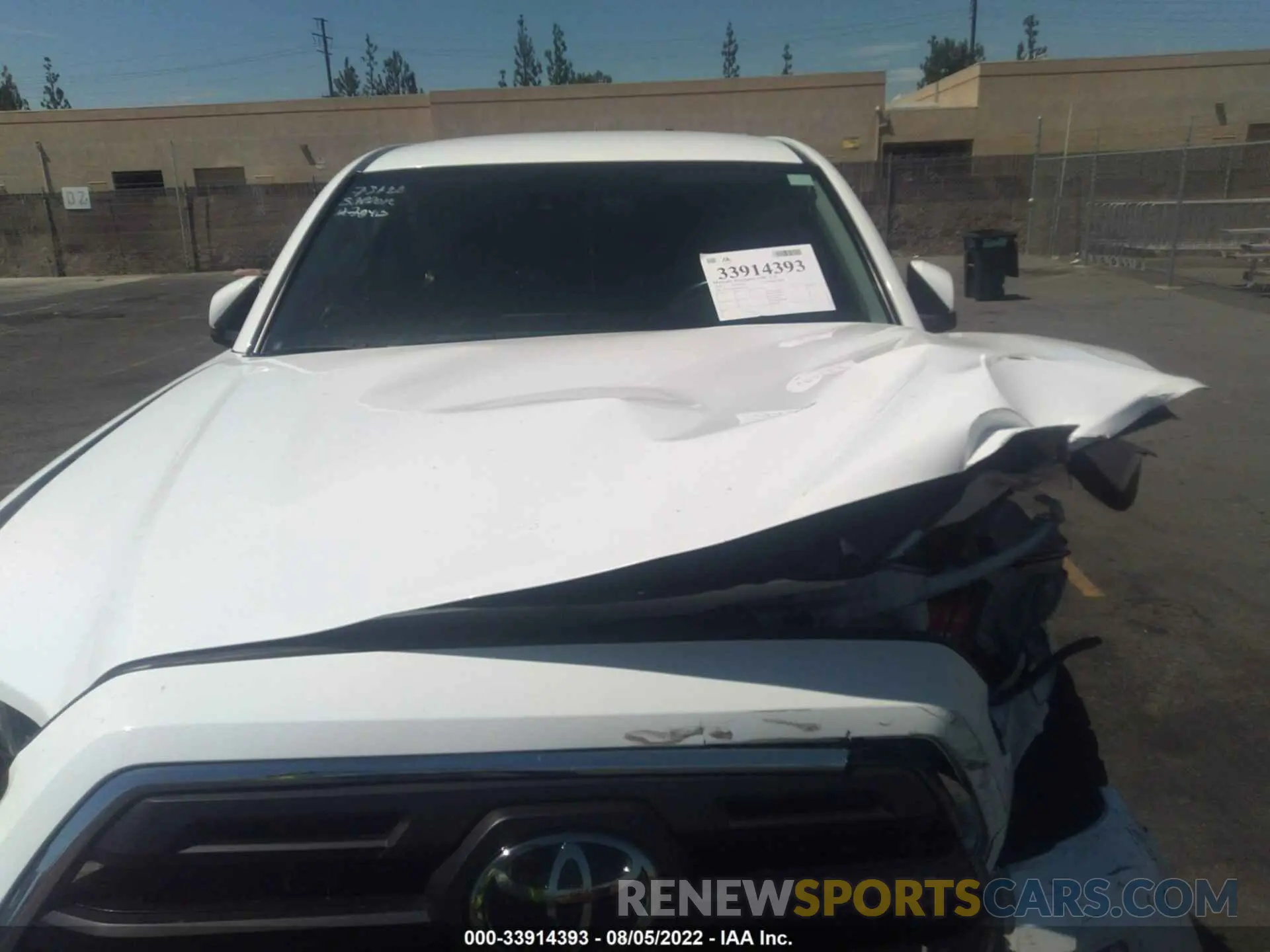 10 fotografías del automóvil dañado 5TFAX5GN2KX132394 TOYOTA TACOMA 2WD 2019