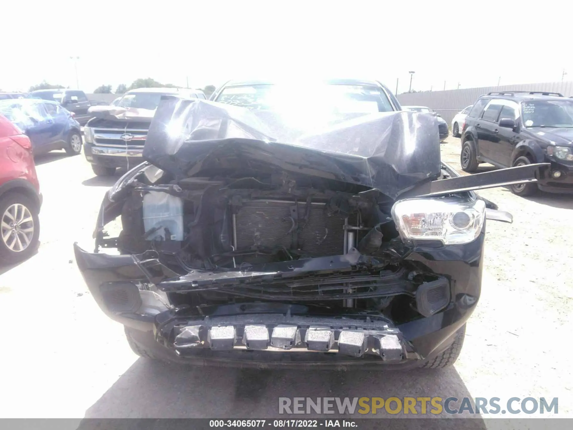 6 fotografías del automóvil dañado 5TFAX5GN3KX134431 TOYOTA TACOMA 2WD 2019