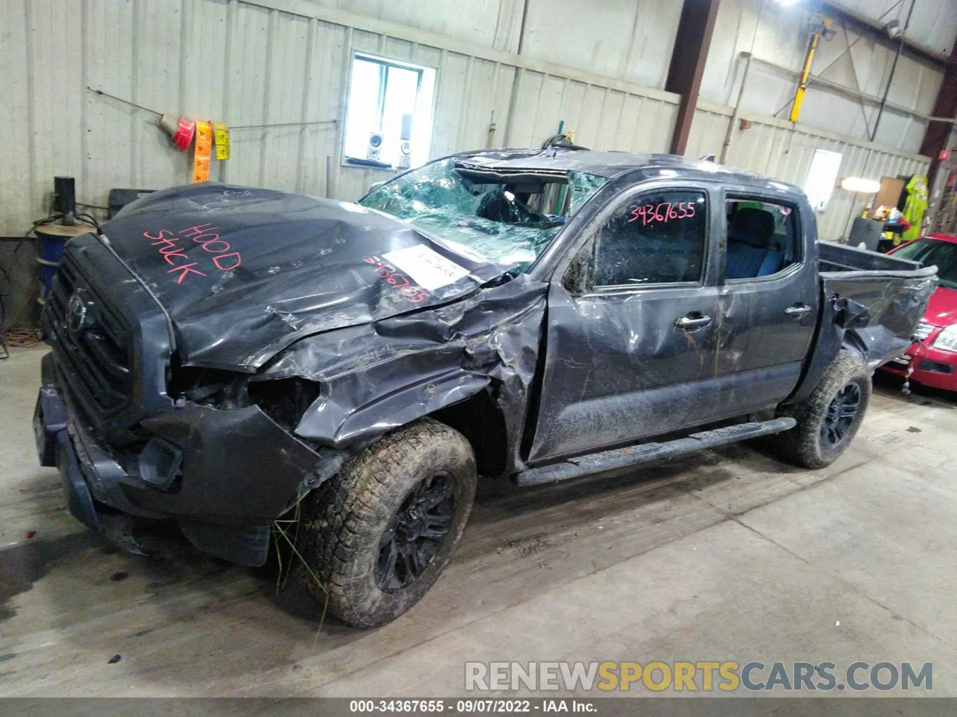6 fotografías del automóvil dañado 5TFAX5GN5KX137170 TOYOTA TACOMA 2WD 2019