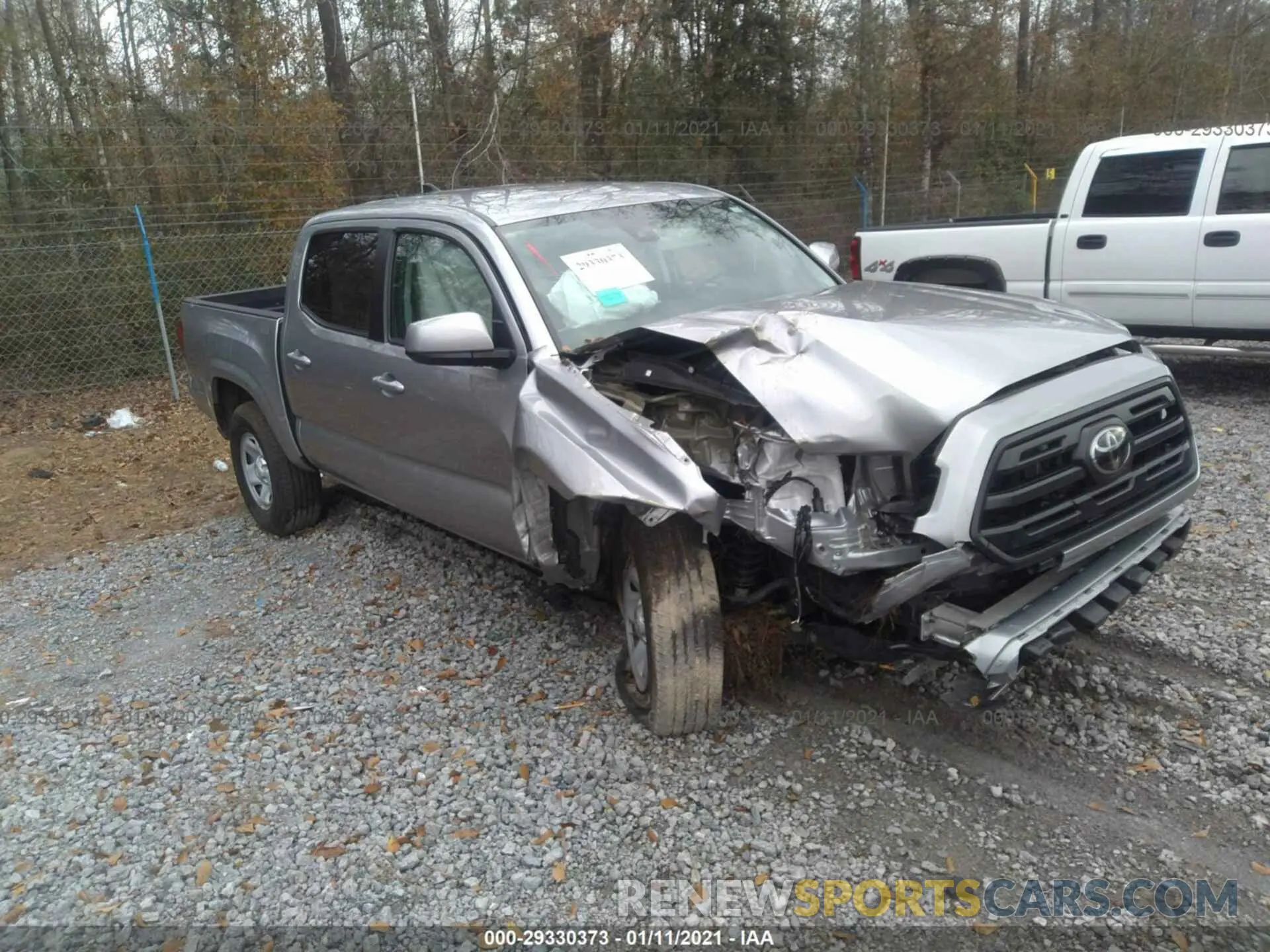 1 fotografías del automóvil dañado 5TFAX5GN7KX153578 TOYOTA TACOMA 2WD 2019