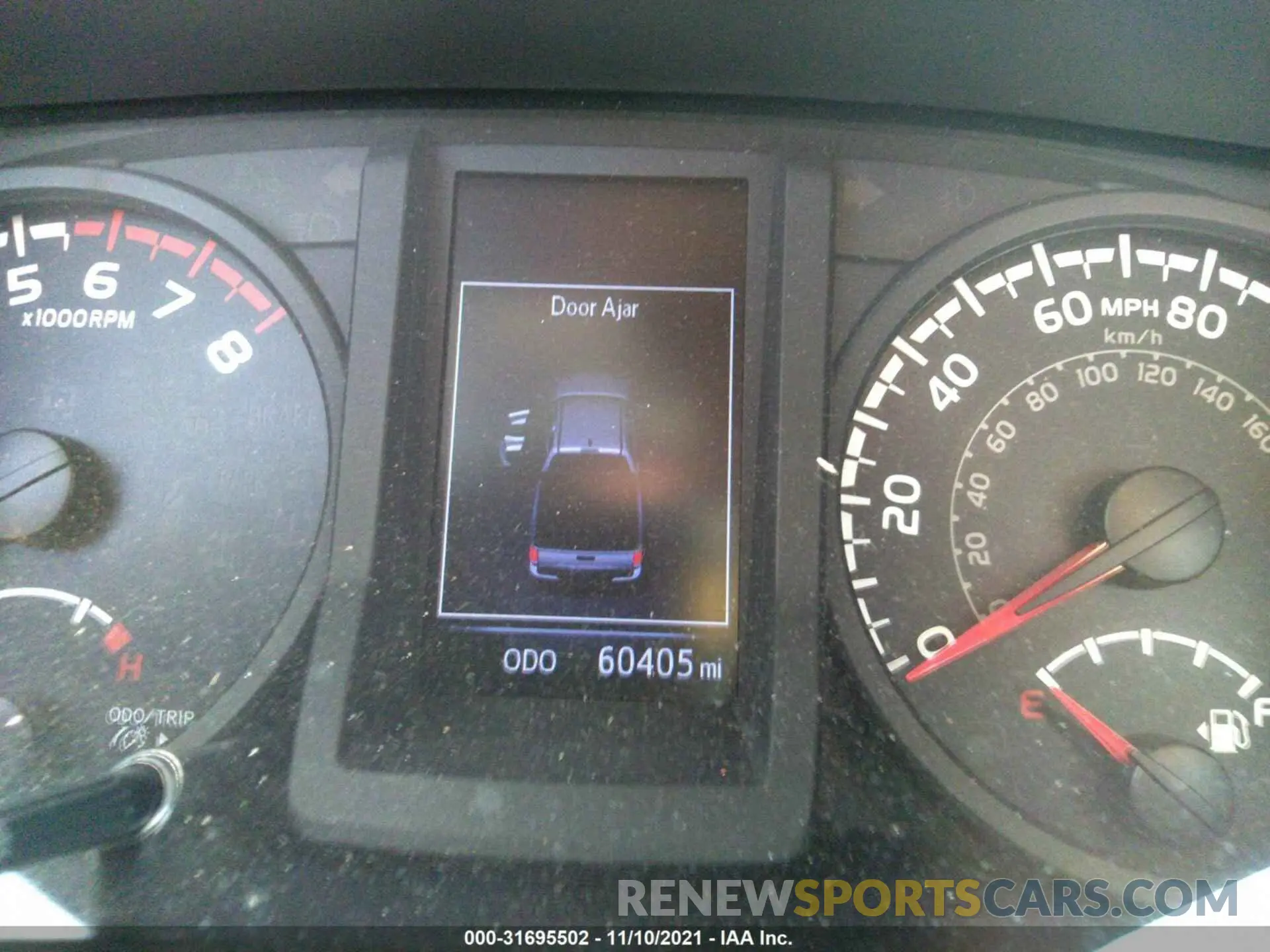 7 fotografías del automóvil dañado 5TFAX5GN9KX153355 TOYOTA TACOMA 2WD 2019