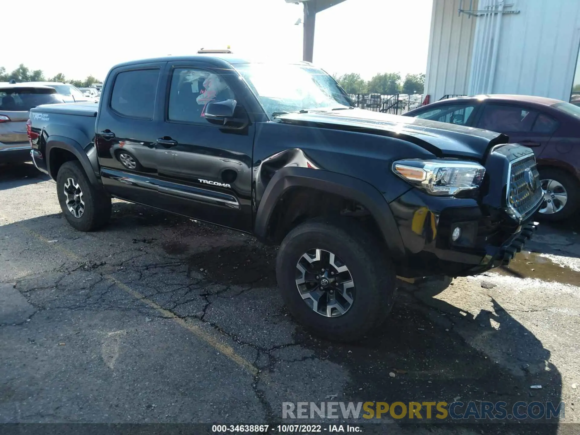 1 fotografías del automóvil dañado 5TFAZ5CN0KX080988 TOYOTA TACOMA 2WD 2019