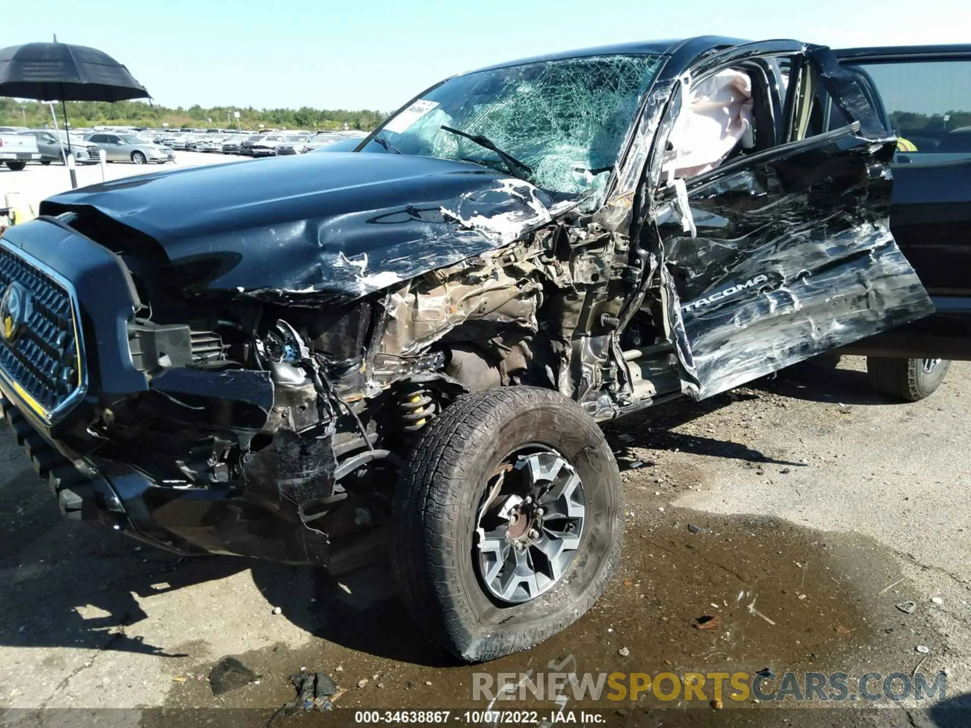 6 fotografías del automóvil dañado 5TFAZ5CN0KX080988 TOYOTA TACOMA 2WD 2019
