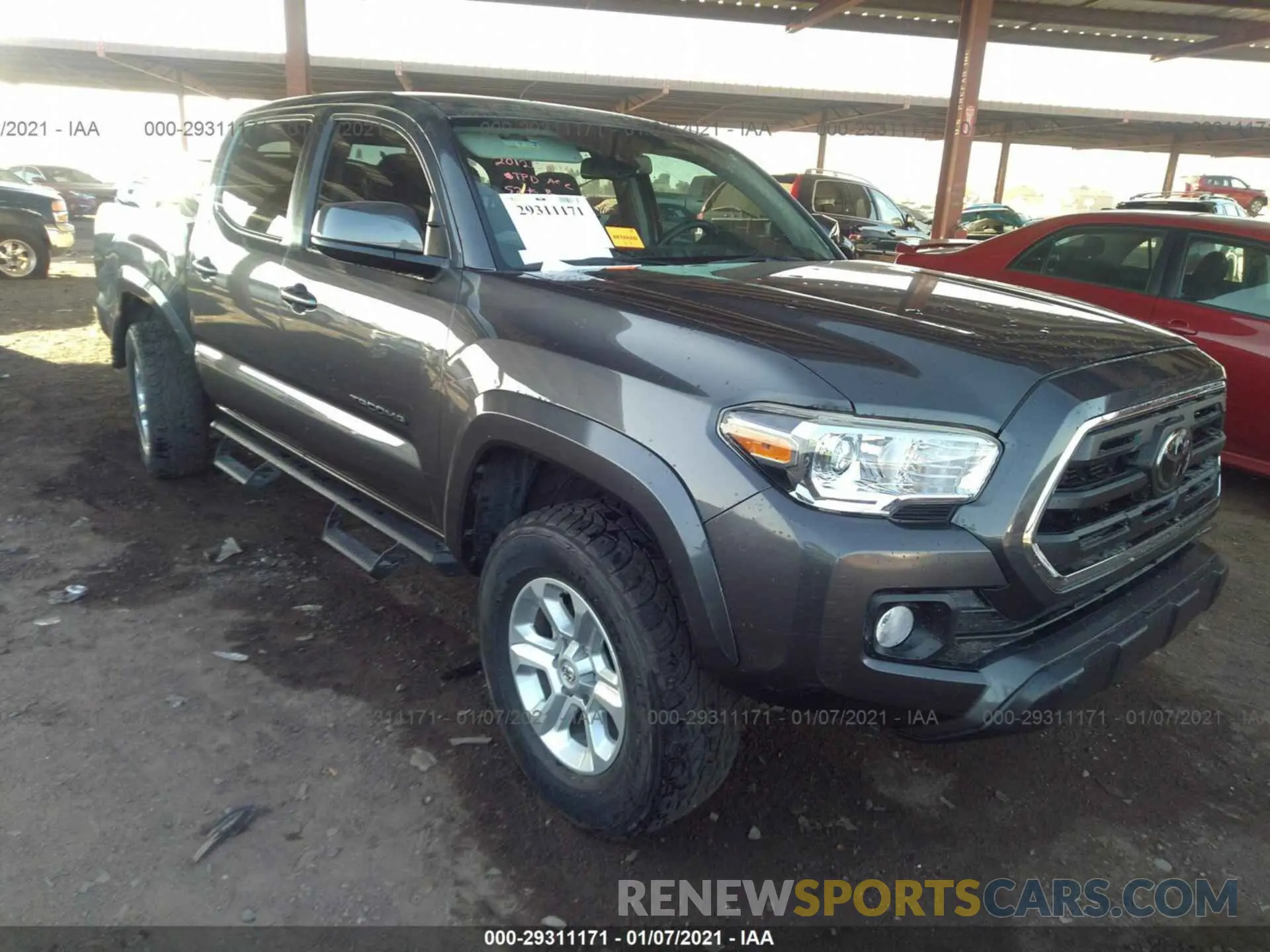 1 fotografías del automóvil dañado 5TFAZ5CN7KX074248 TOYOTA TACOMA 2WD 2019