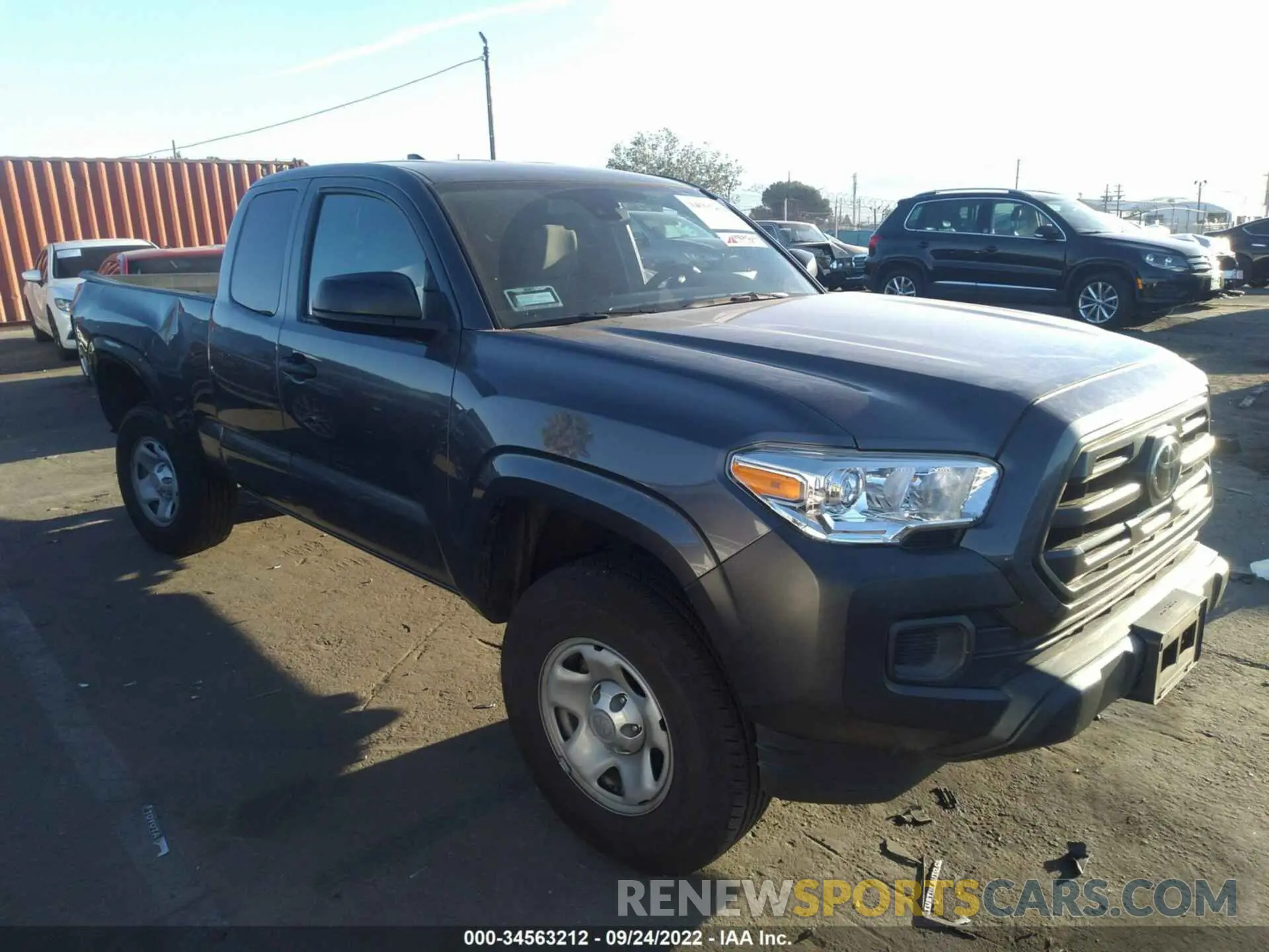 1 fotografías del automóvil dañado 5TFRX5GN1KX153062 TOYOTA TACOMA 2WD 2019
