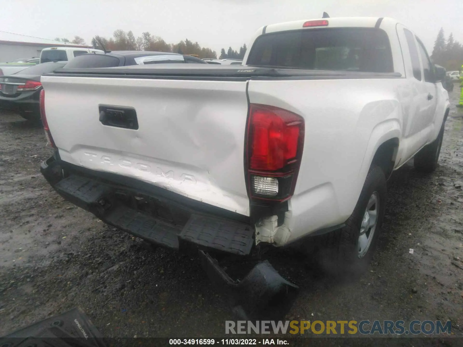 6 fotografías del automóvil dañado 5TFRX5GN7KX133656 TOYOTA TACOMA 2WD 2019
