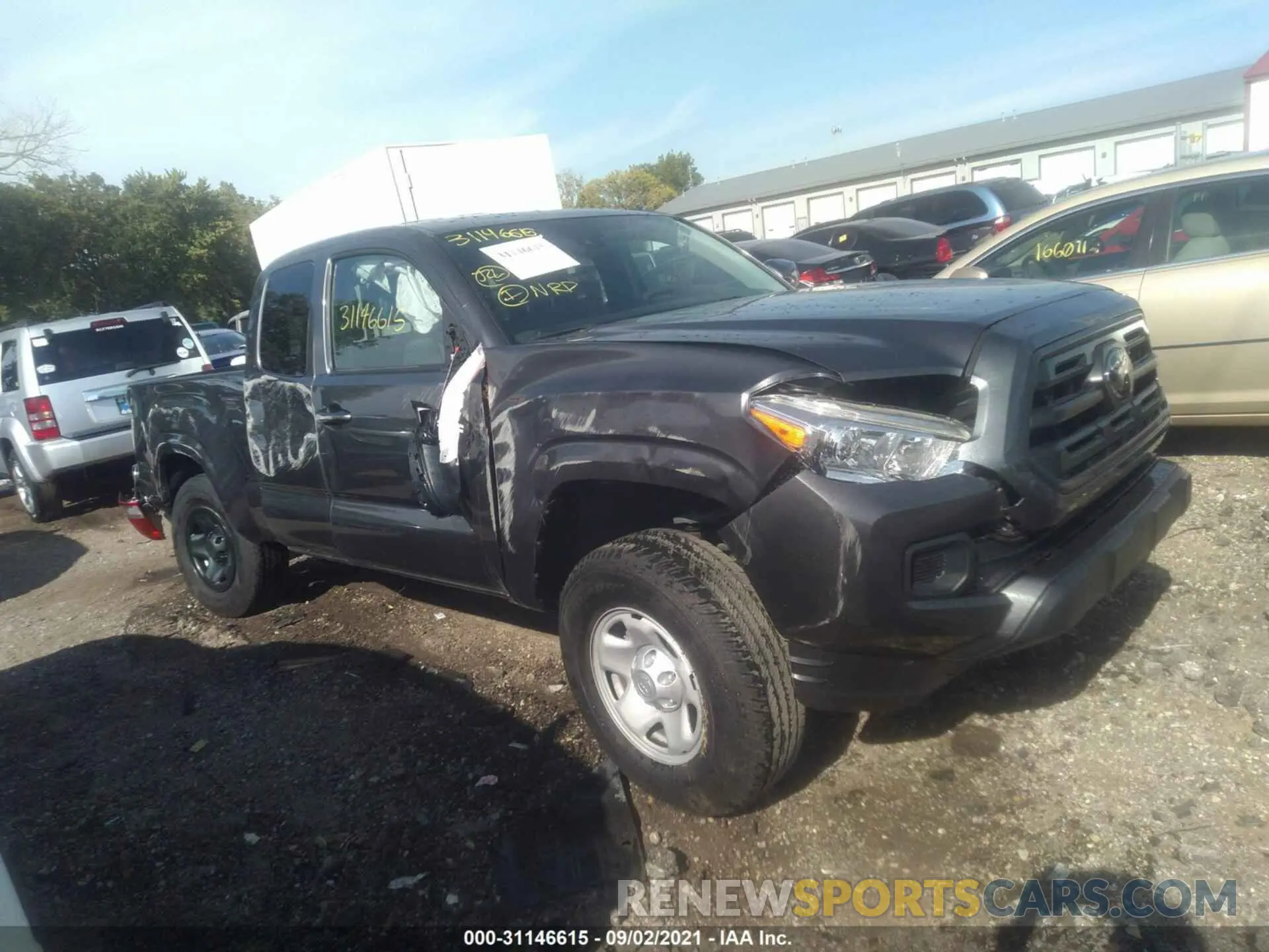 1 fotografías del automóvil dañado 5TFRX5GN8KX161272 TOYOTA TACOMA 2WD 2019