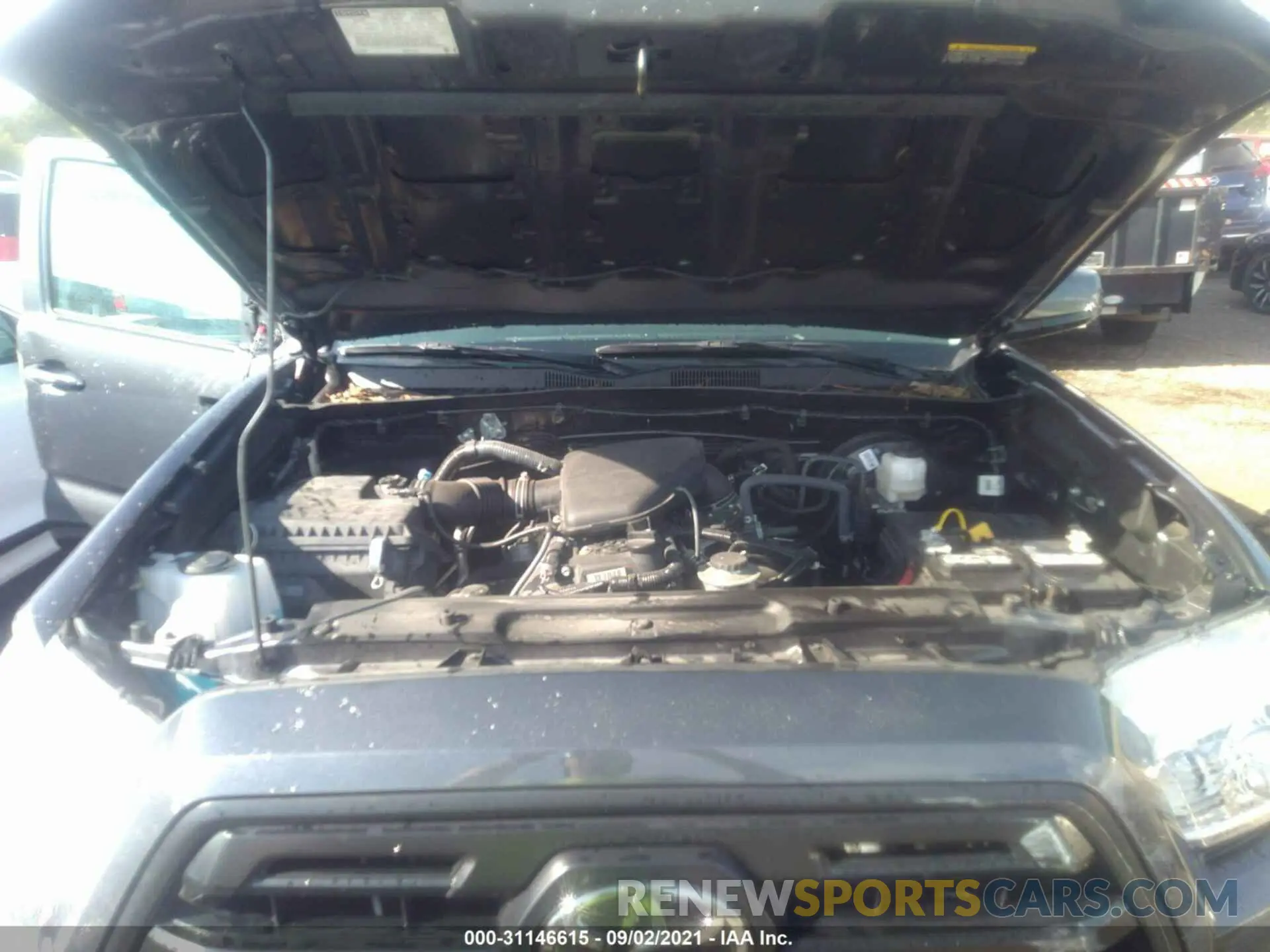 10 fotografías del automóvil dañado 5TFRX5GN8KX161272 TOYOTA TACOMA 2WD 2019