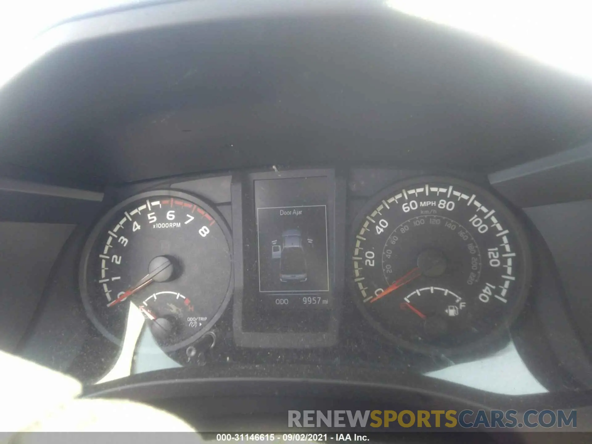 7 fotografías del automóvil dañado 5TFRX5GN8KX161272 TOYOTA TACOMA 2WD 2019