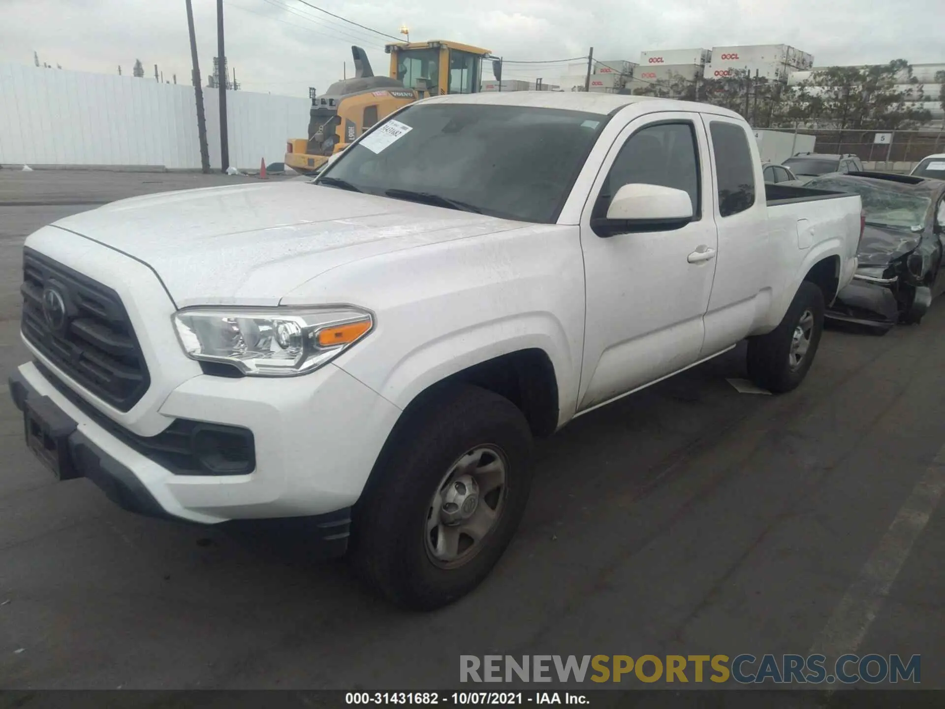 2 fotografías del automóvil dañado 5TFRX5GN9KX148790 TOYOTA TACOMA 2WD 2019