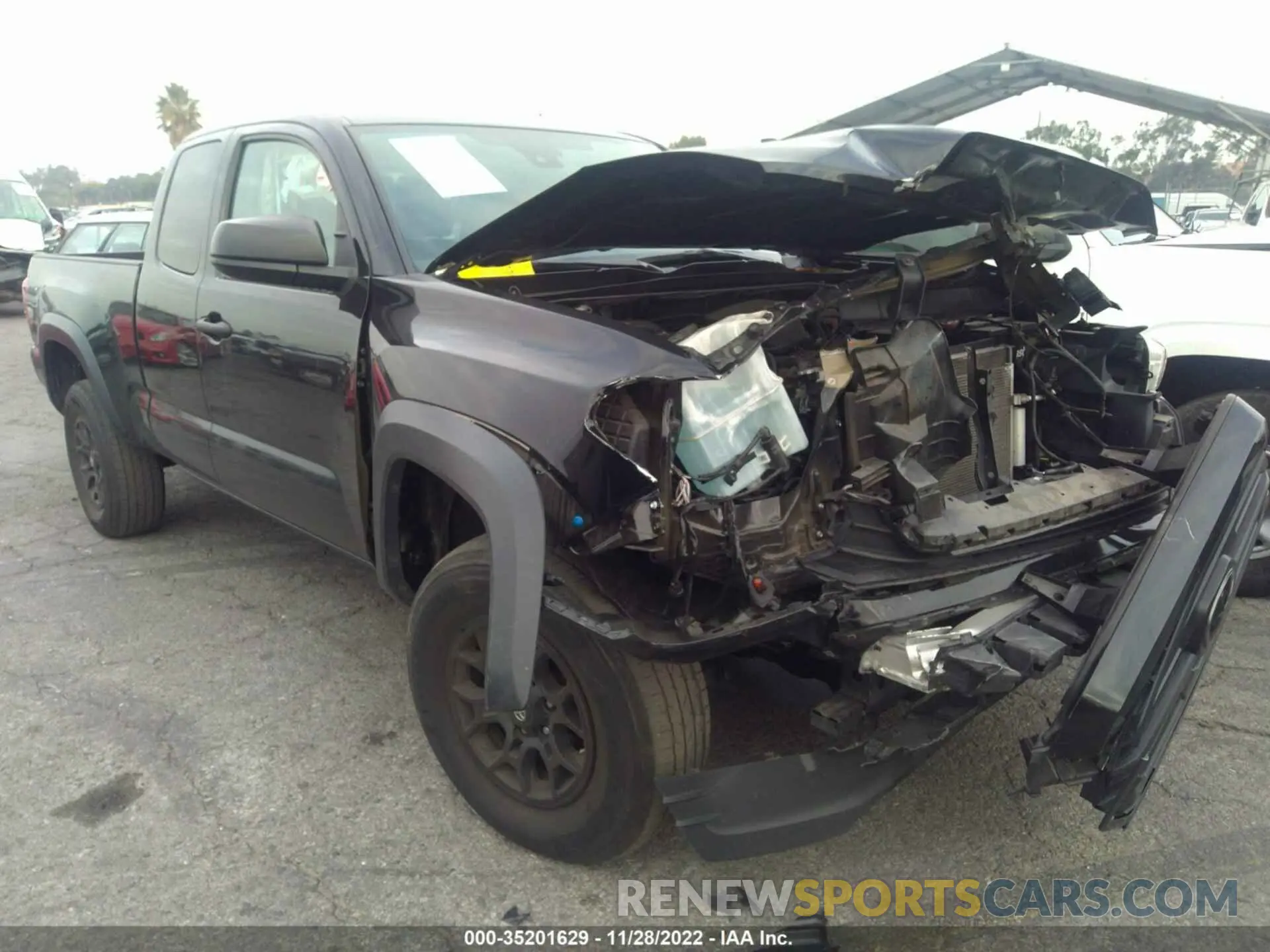 1 fotografías del automóvil dañado 5TFRX5GNXKX163203 TOYOTA TACOMA 2WD 2019