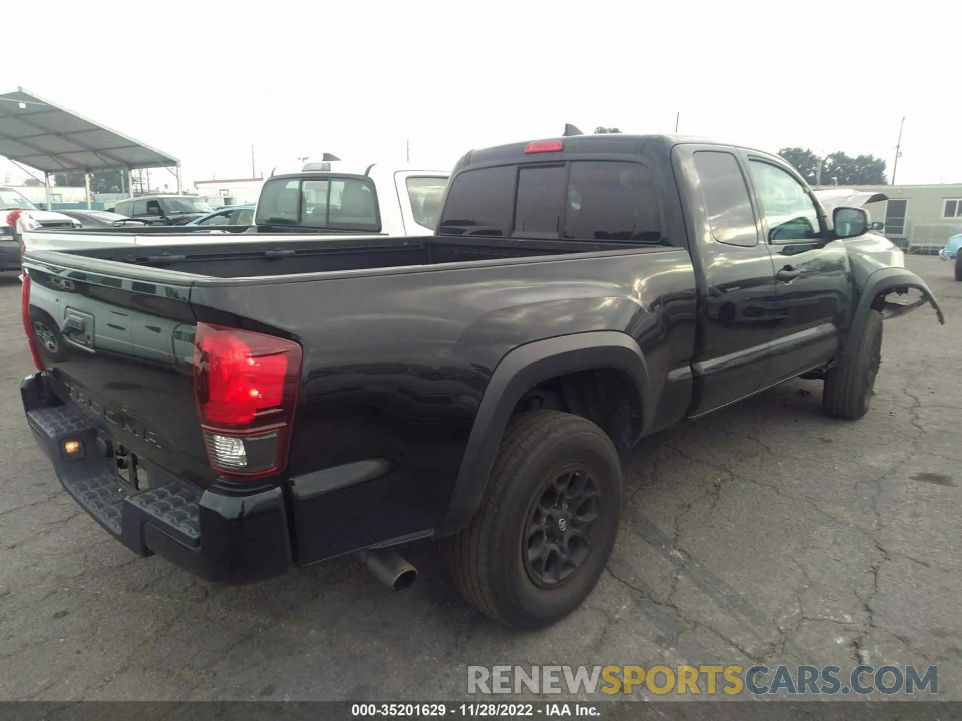 4 fotografías del automóvil dañado 5TFRX5GNXKX163203 TOYOTA TACOMA 2WD 2019