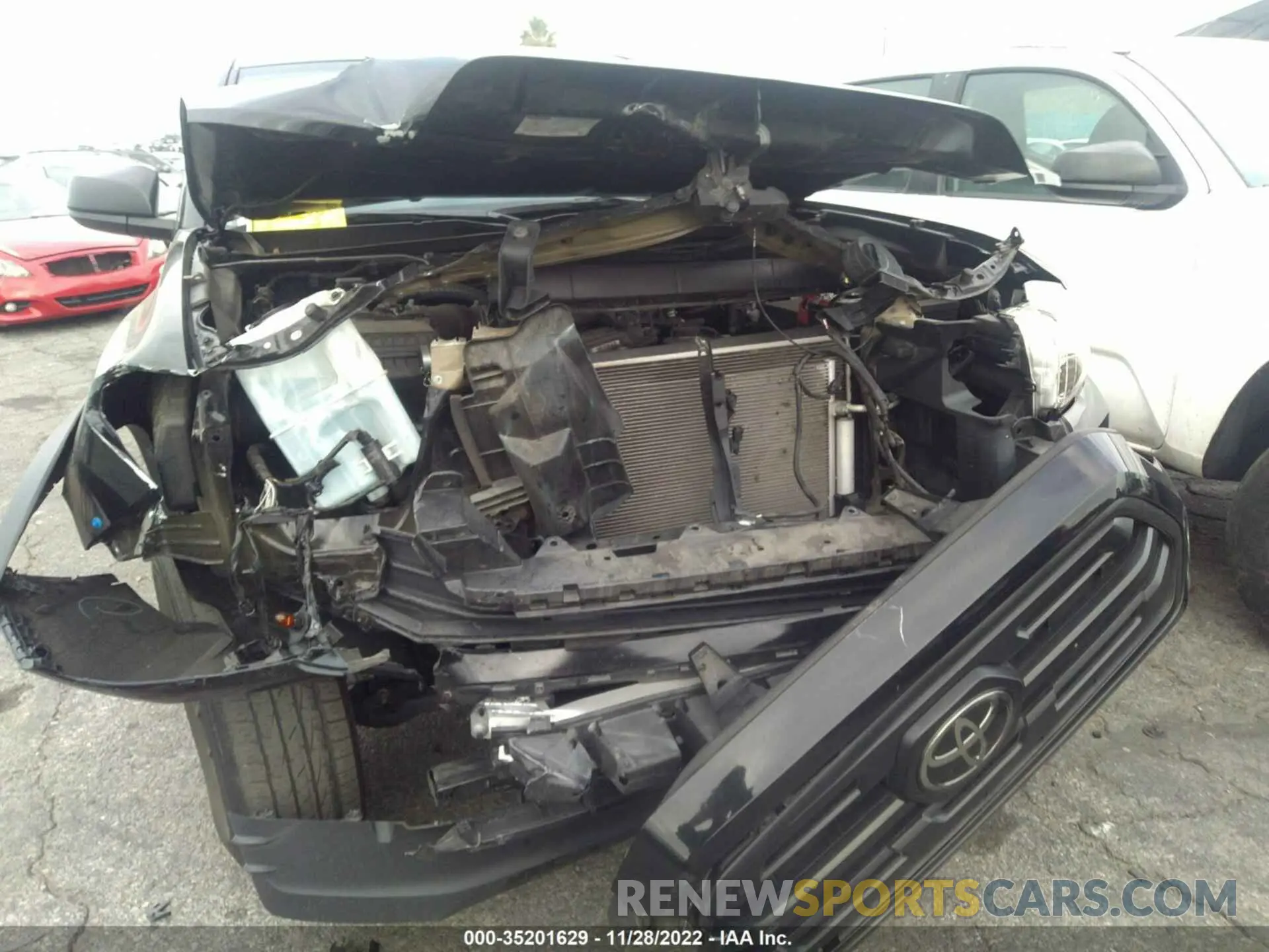6 fotografías del automóvil dañado 5TFRX5GNXKX163203 TOYOTA TACOMA 2WD 2019