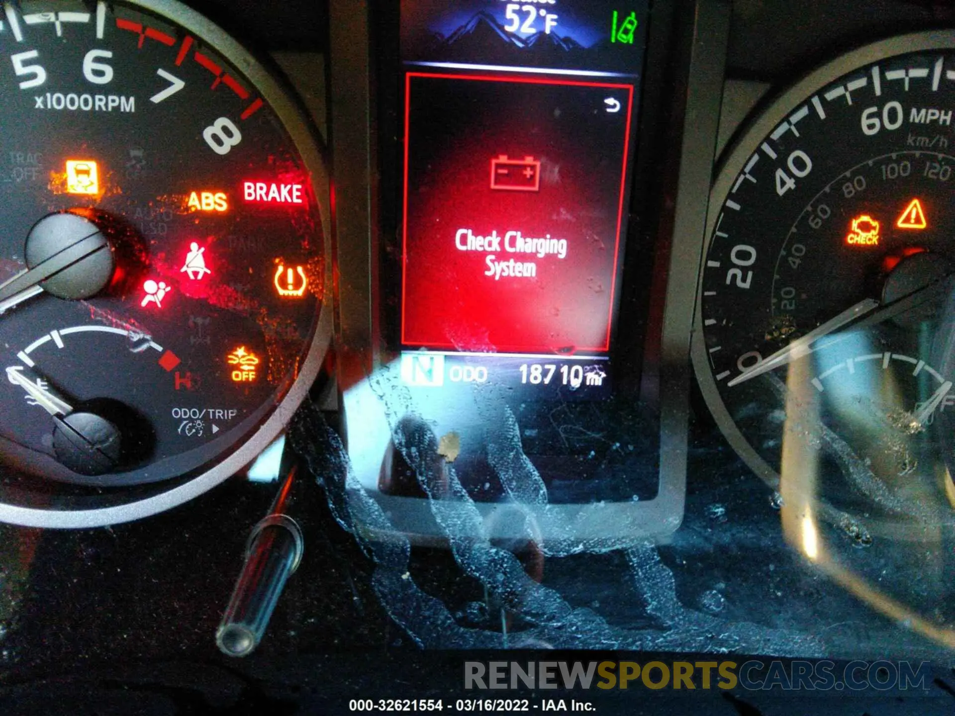 7 fotografías del automóvil dañado 3TMAZ5CN0LM123135 TOYOTA TACOMA 2WD 2020