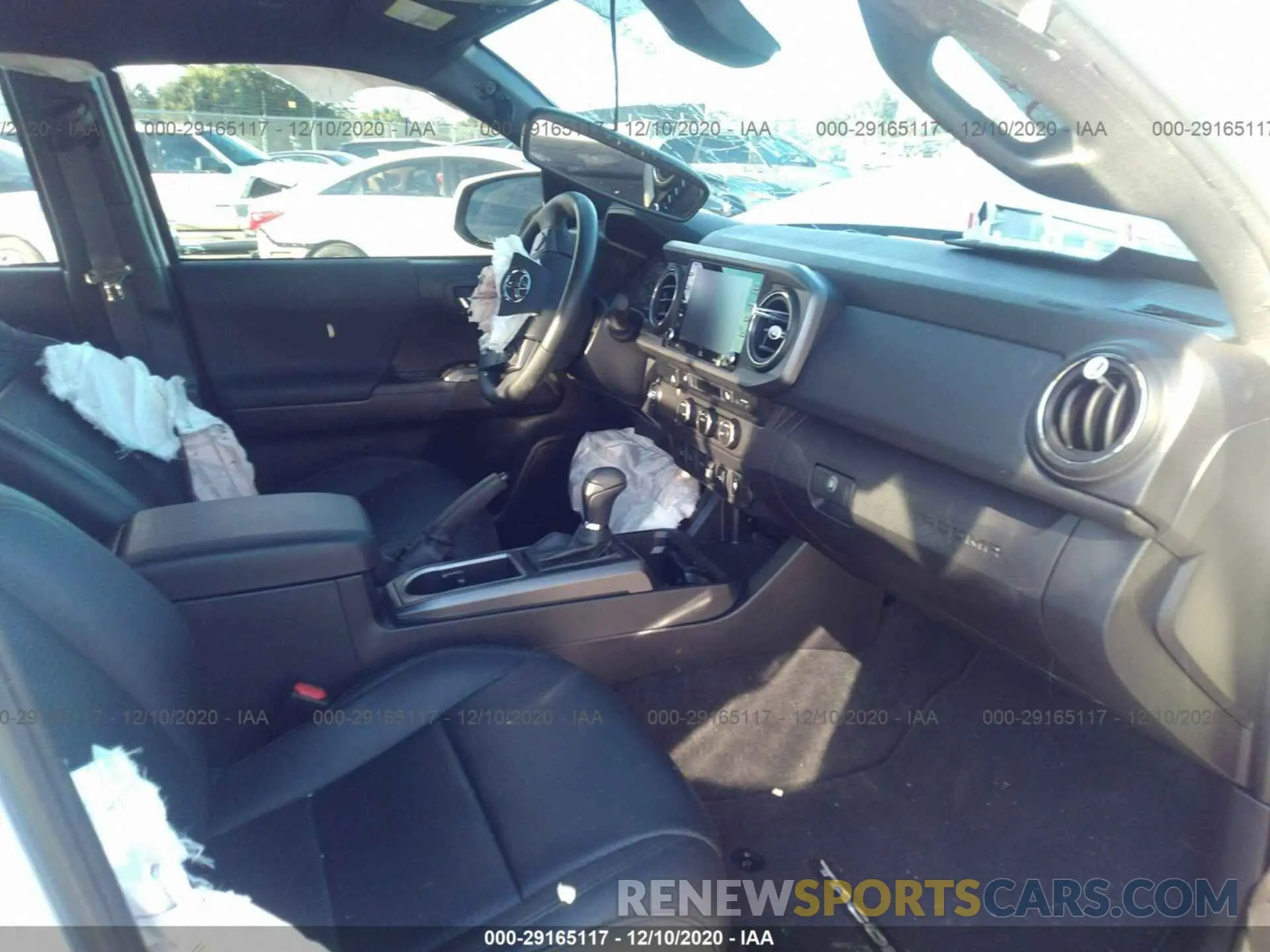5 fotografías del automóvil dañado 3TMAZ5CN7LM124198 TOYOTA TACOMA 2WD 2020