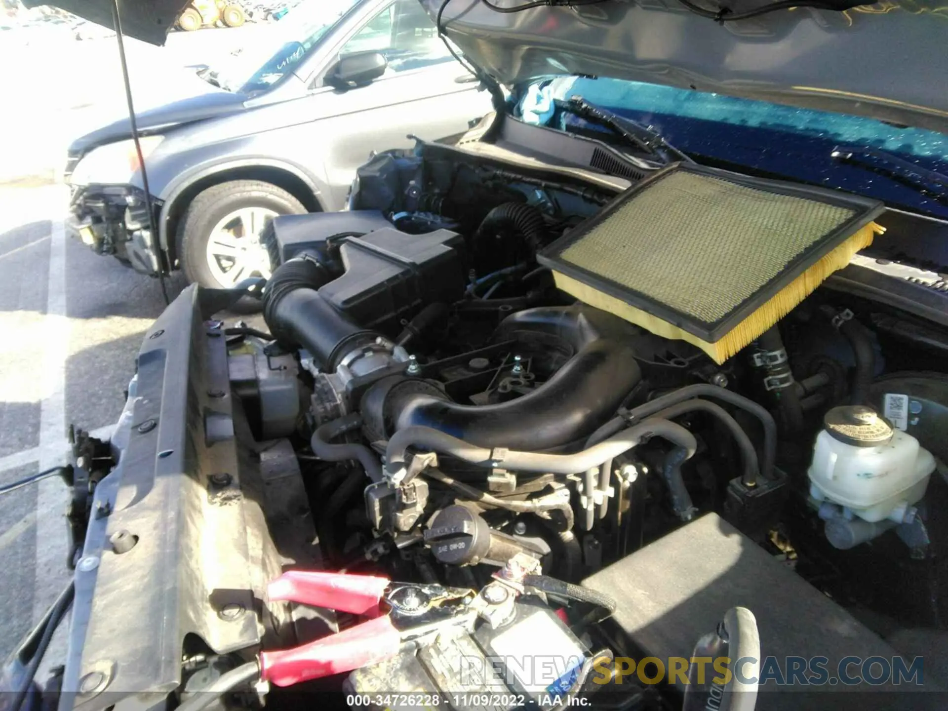 10 fotografías del automóvil dañado 3TMBZ5DN9LM025949 TOYOTA TACOMA 2WD 2020