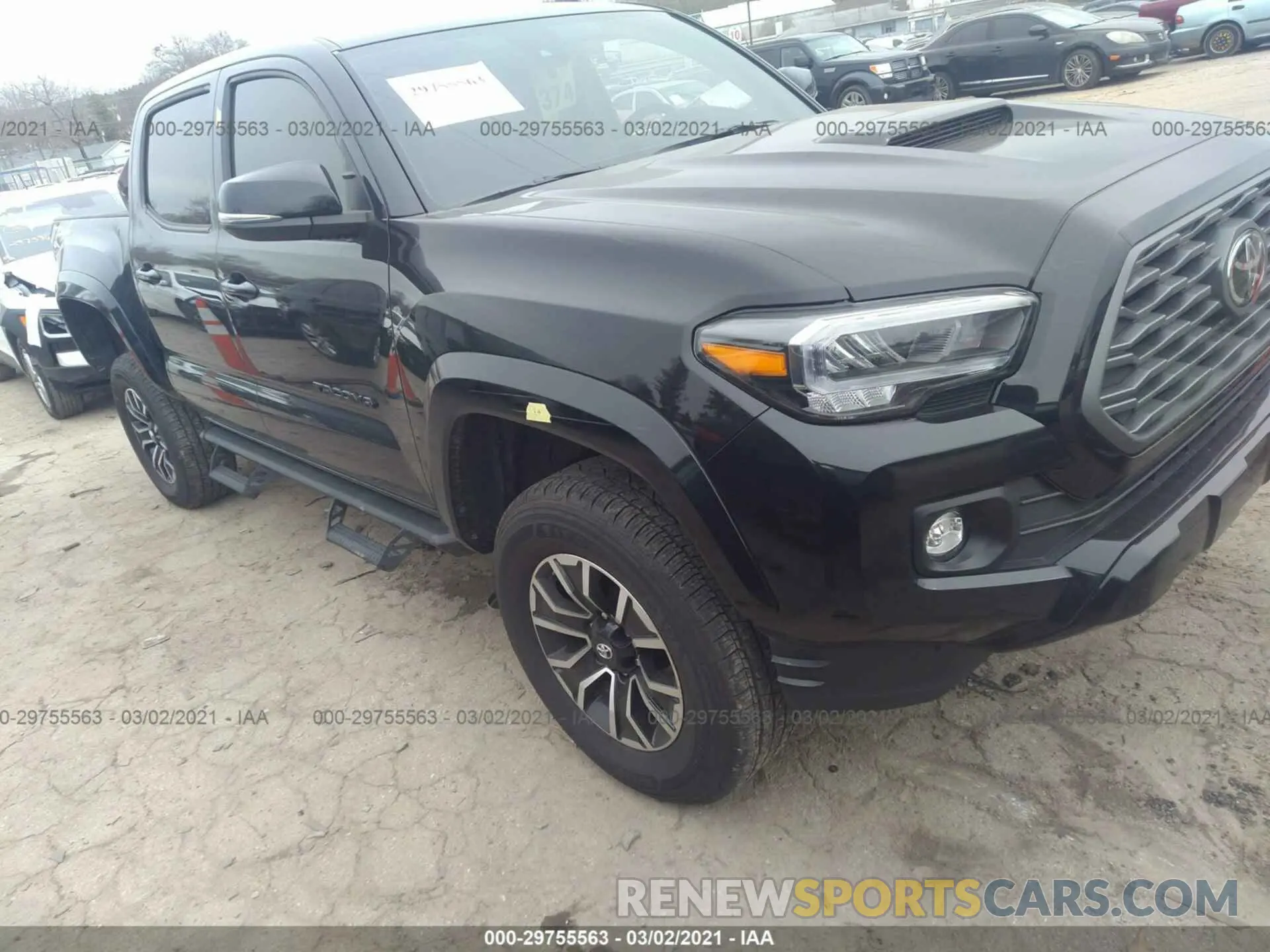 1 fotografías del automóvil dañado 3TYAZ5CN0LT001430 TOYOTA TACOMA 2WD 2020