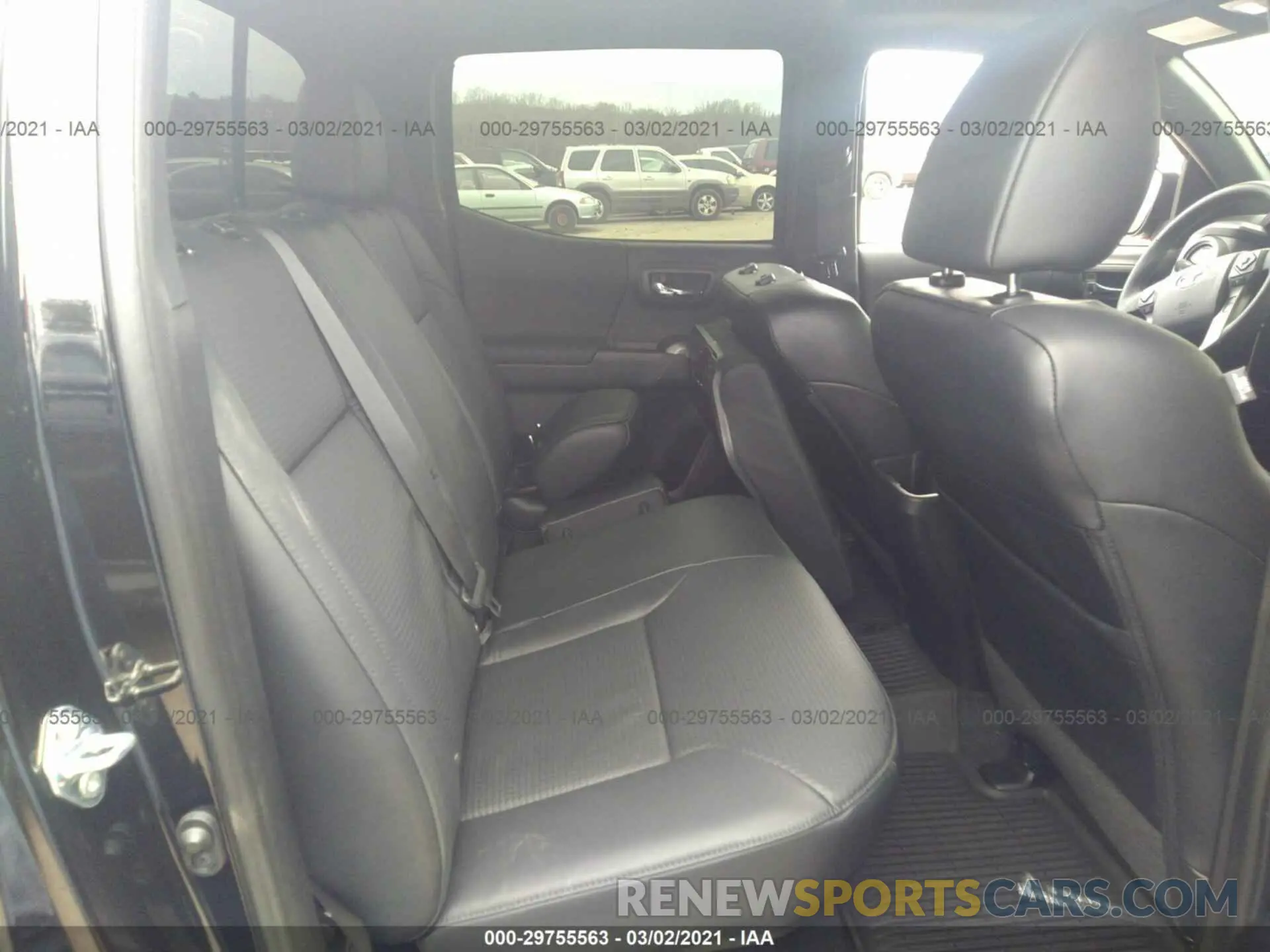 8 fotografías del automóvil dañado 3TYAZ5CN0LT001430 TOYOTA TACOMA 2WD 2020